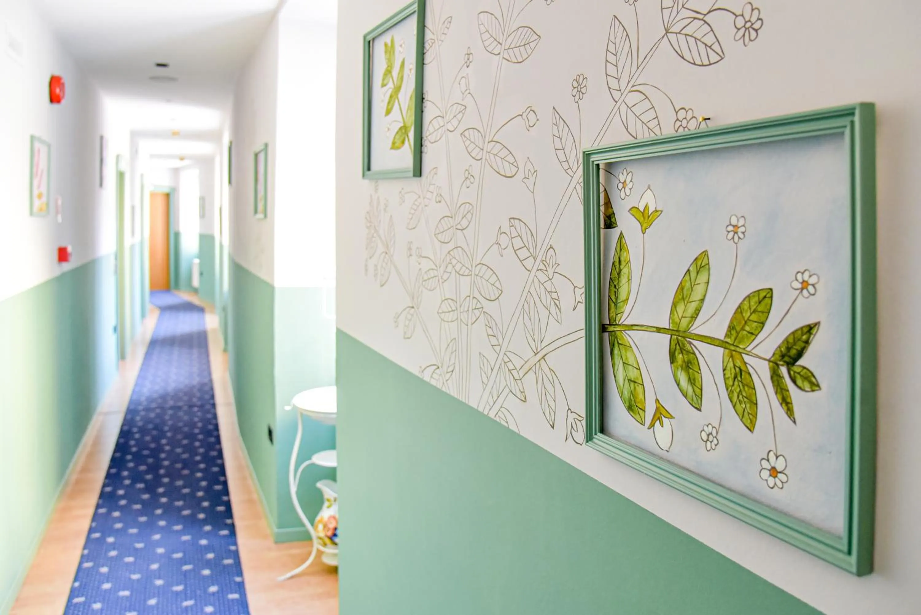 Decorative detail in epOche Hotel Zanella 1889