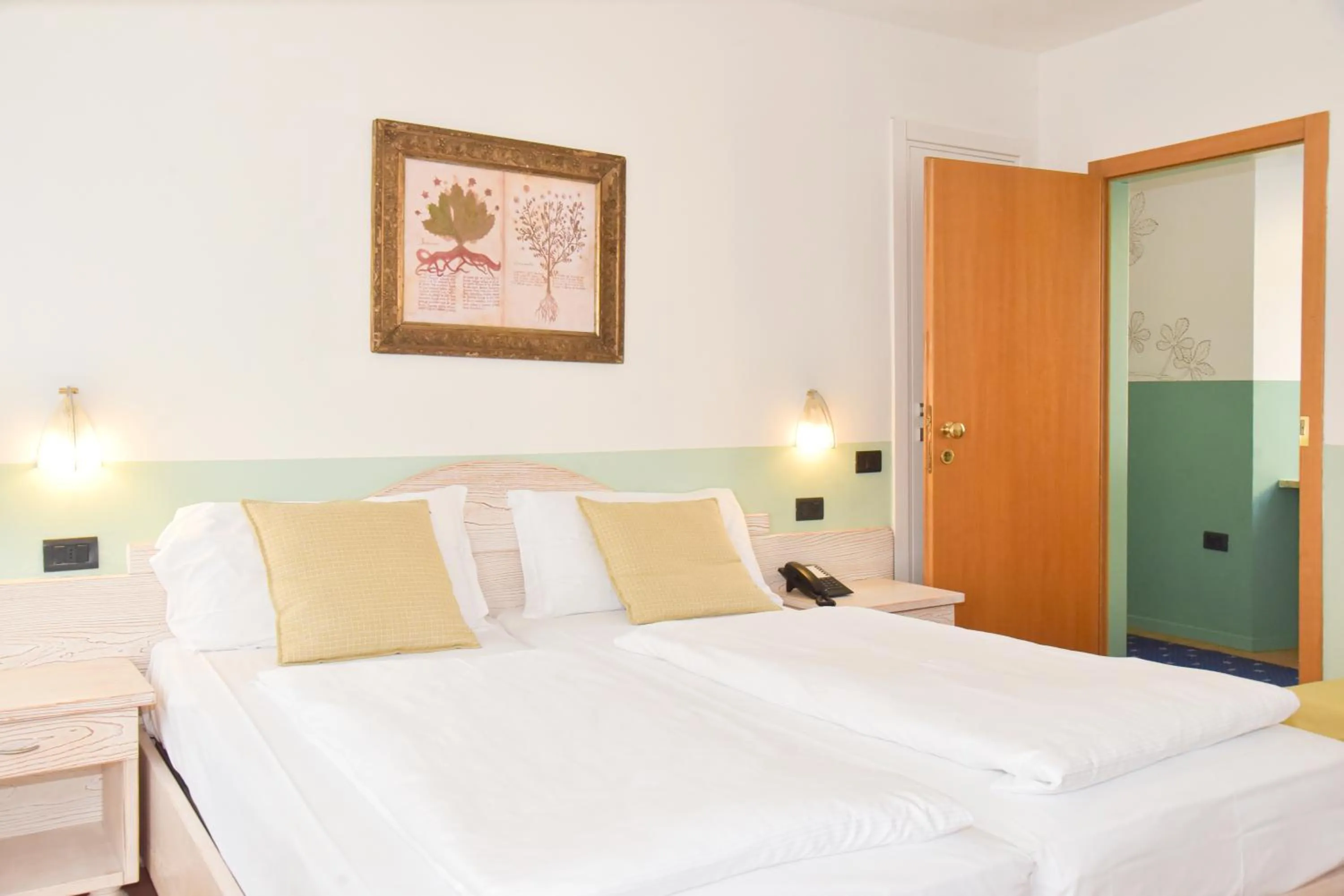 Bed in epOche Hotel Zanella 1889