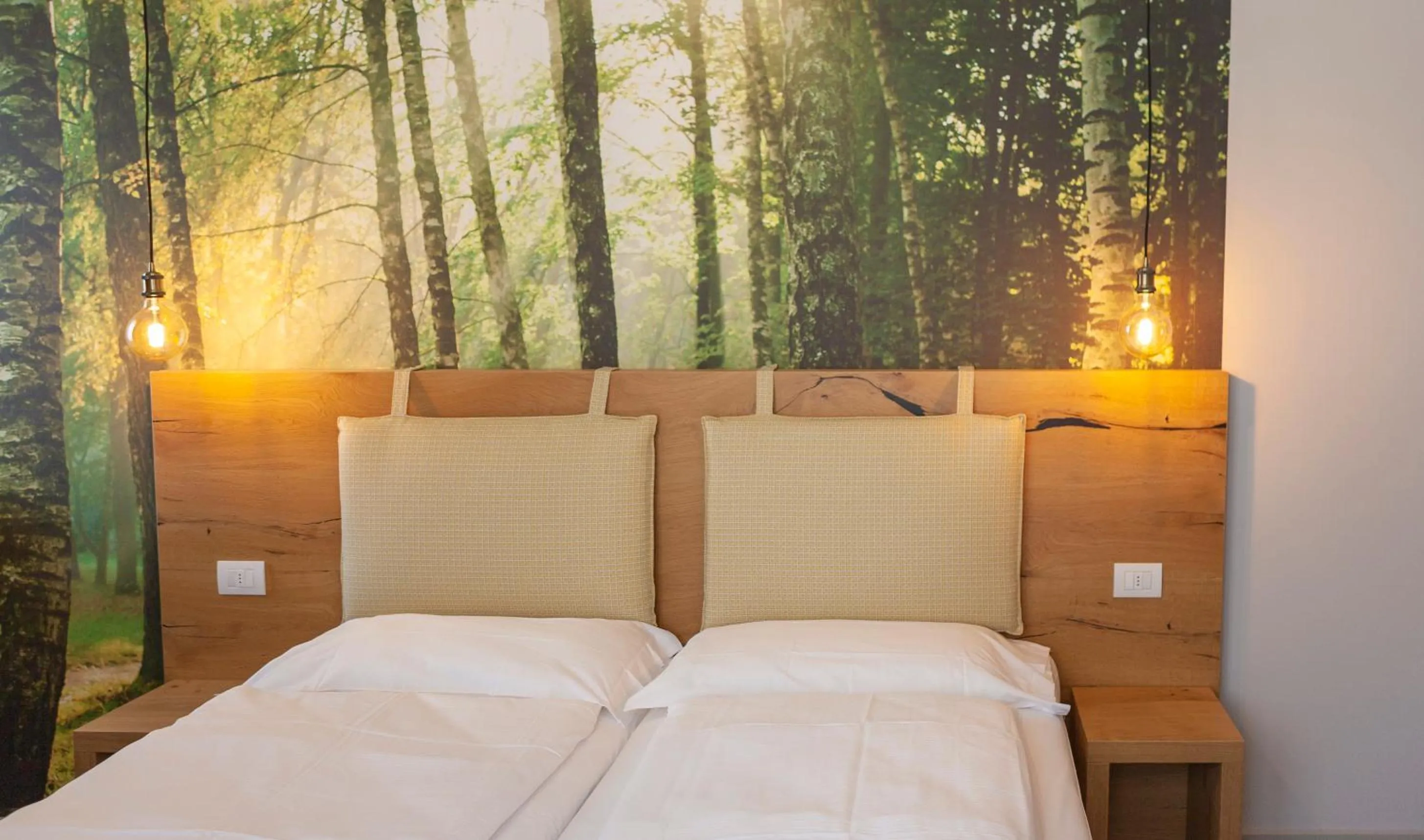 Bed in epOche Hotel Zanella 1889