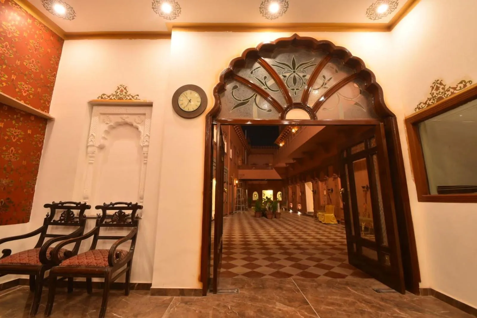 Lobby or reception in Hotel Sagar Niwas