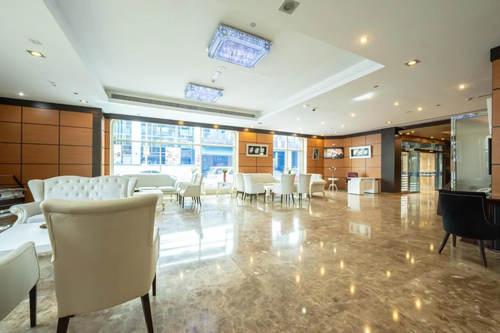 Seating area in Pearl Swiss Hotel