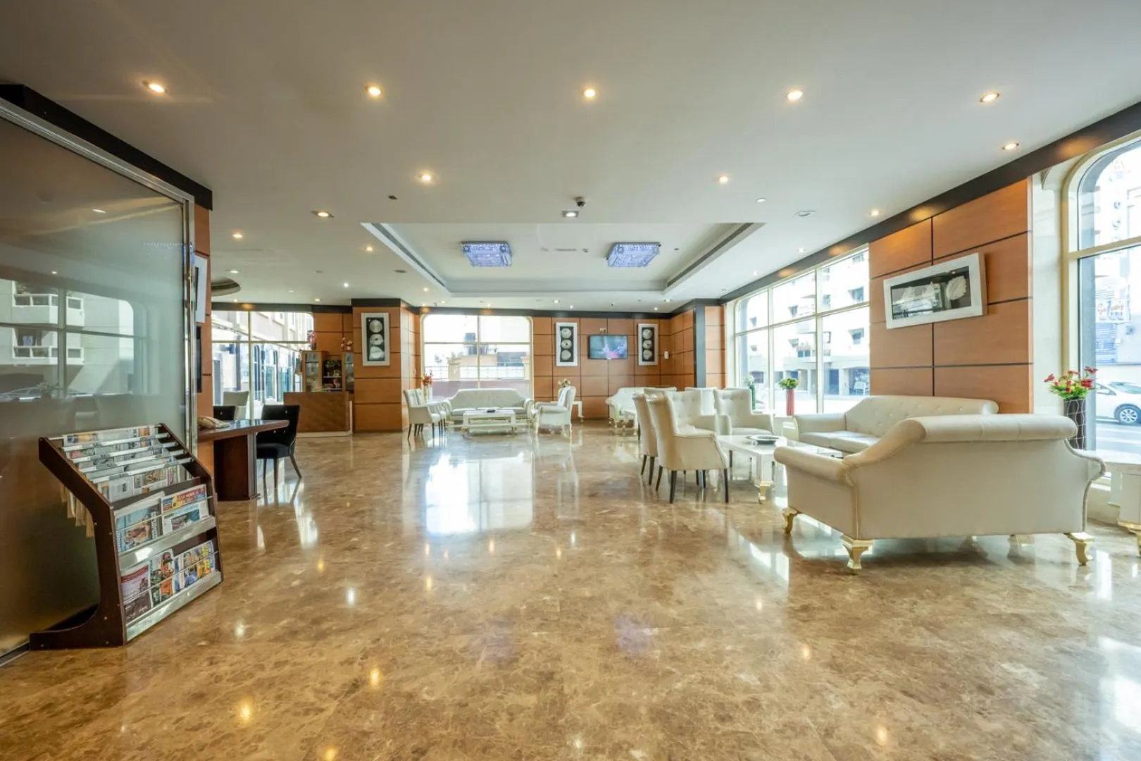 Seating area in Pearl Swiss Hotel