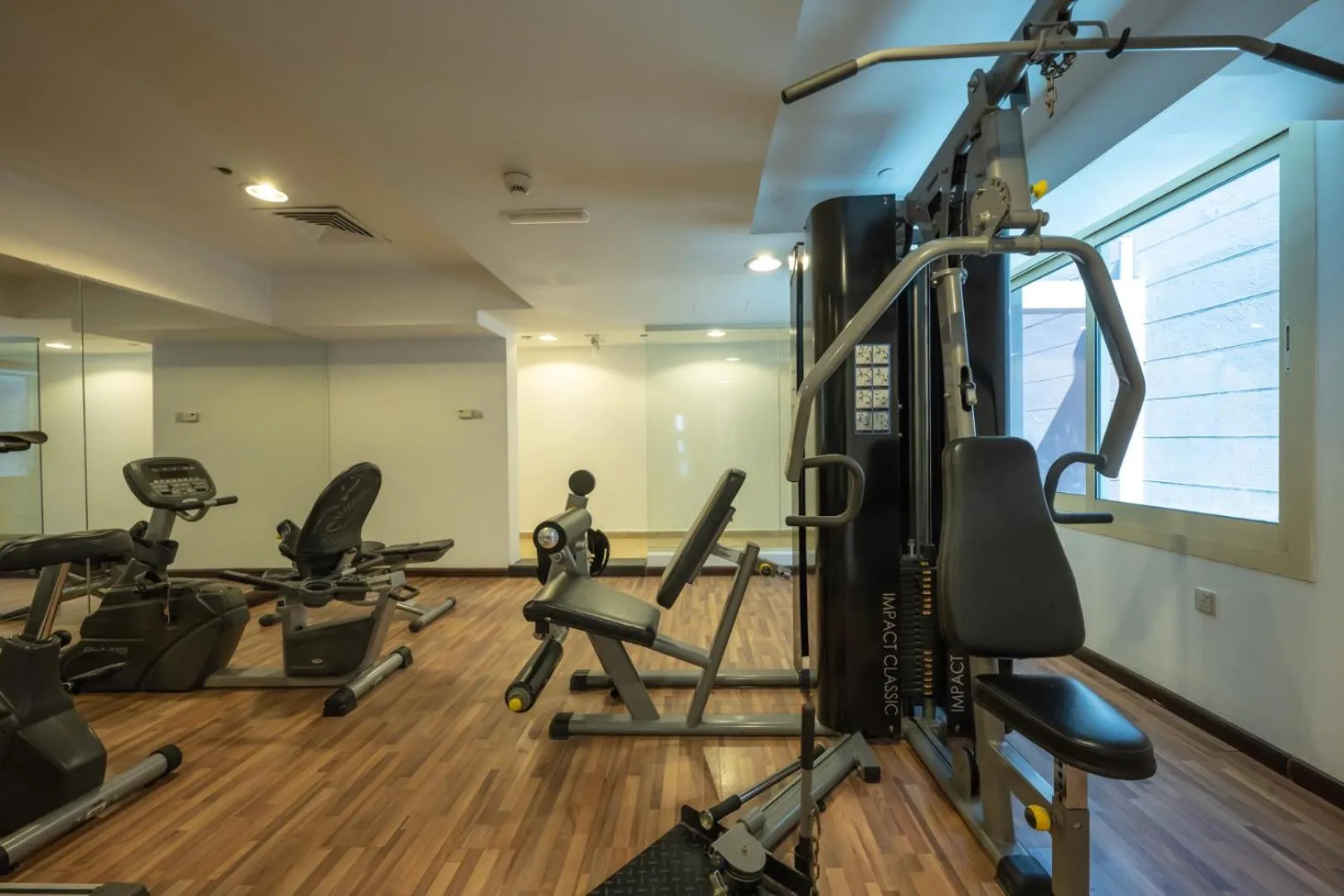 Fitness centre/facilities in Pearl Swiss Hotel