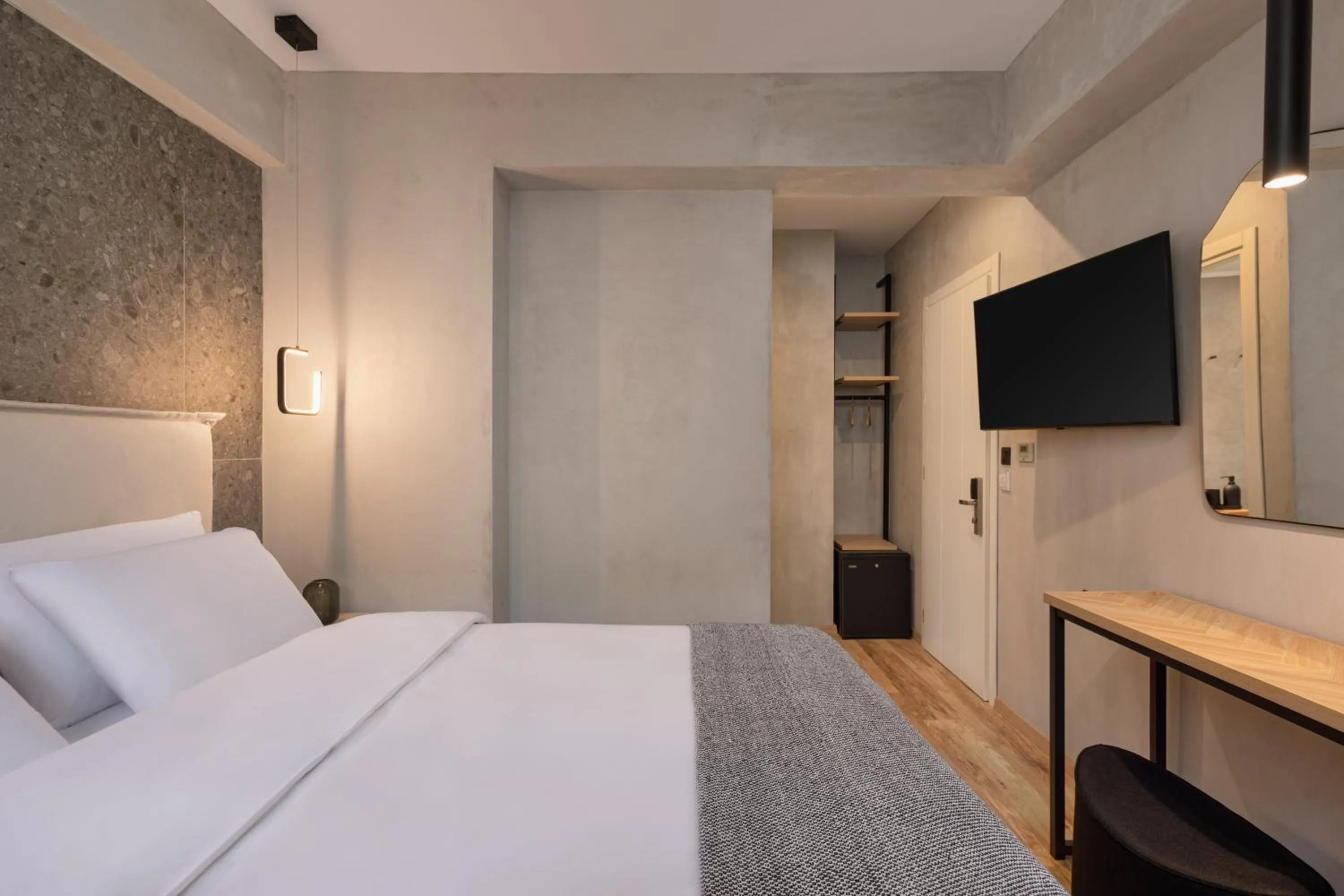 Bedroom, Bed in Hypnos Cozy Living