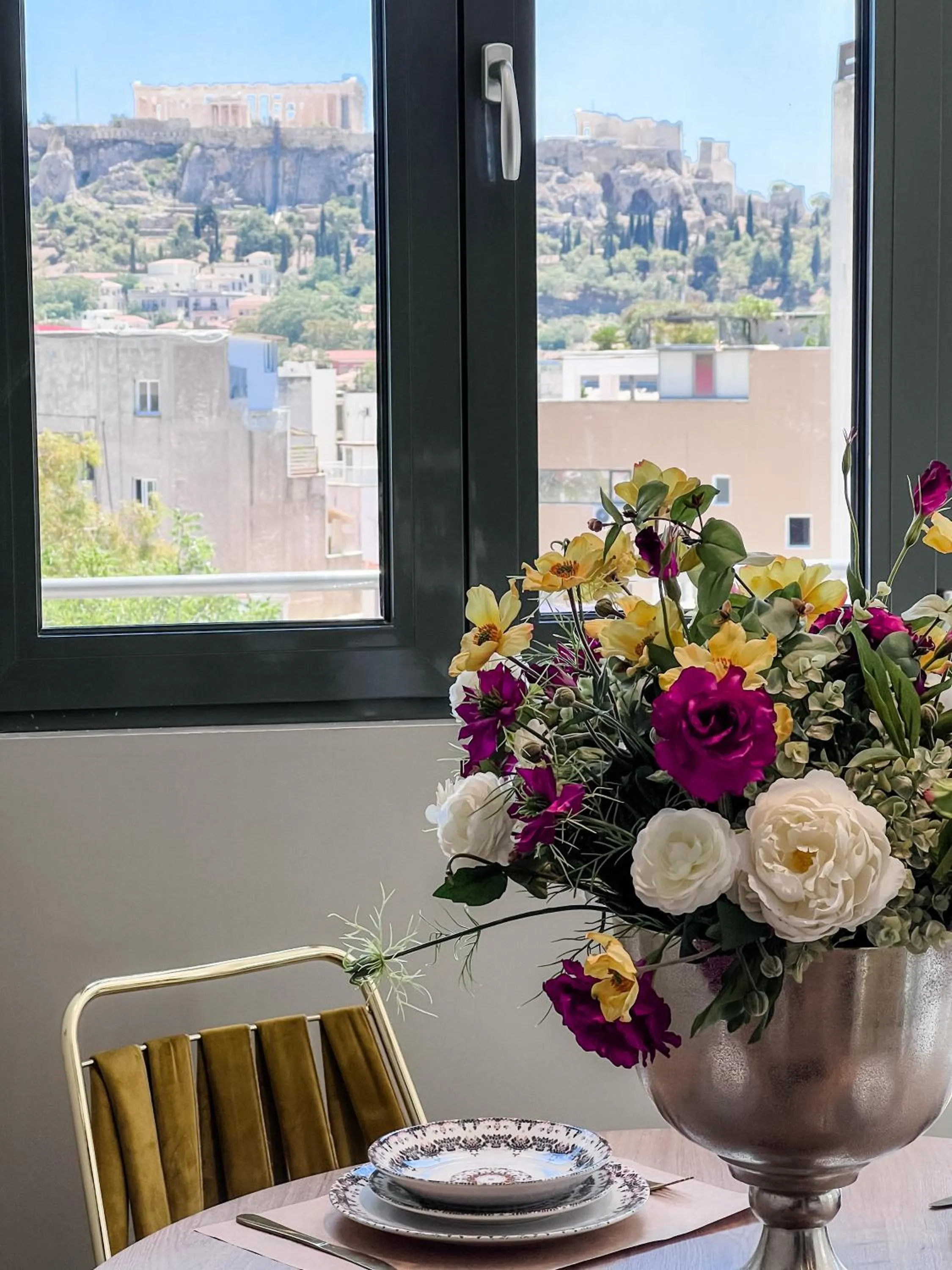 Natural landscape in Royalty Suites Psyrri