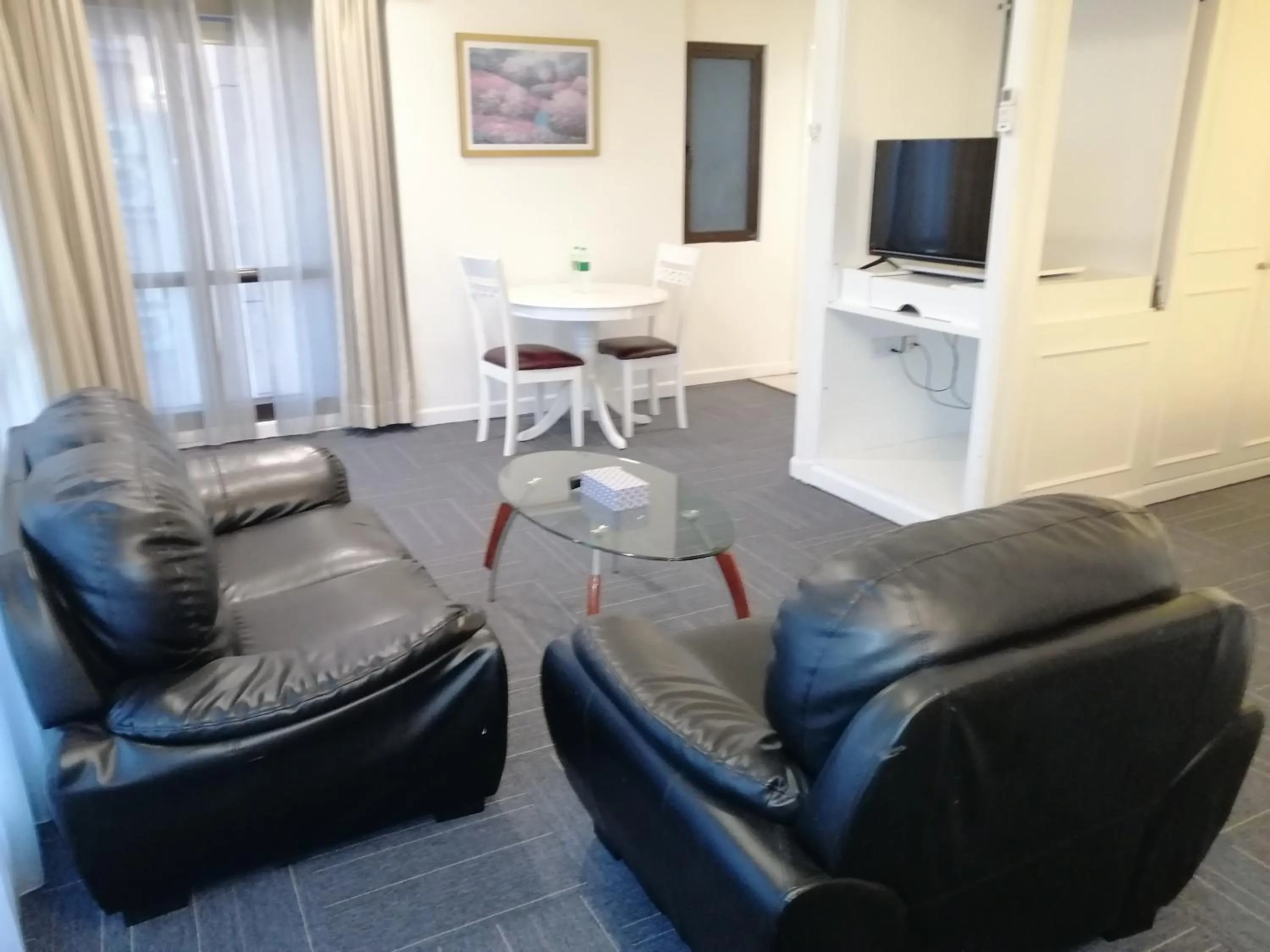 Living room in Kl landmark apartment at berjay Times square