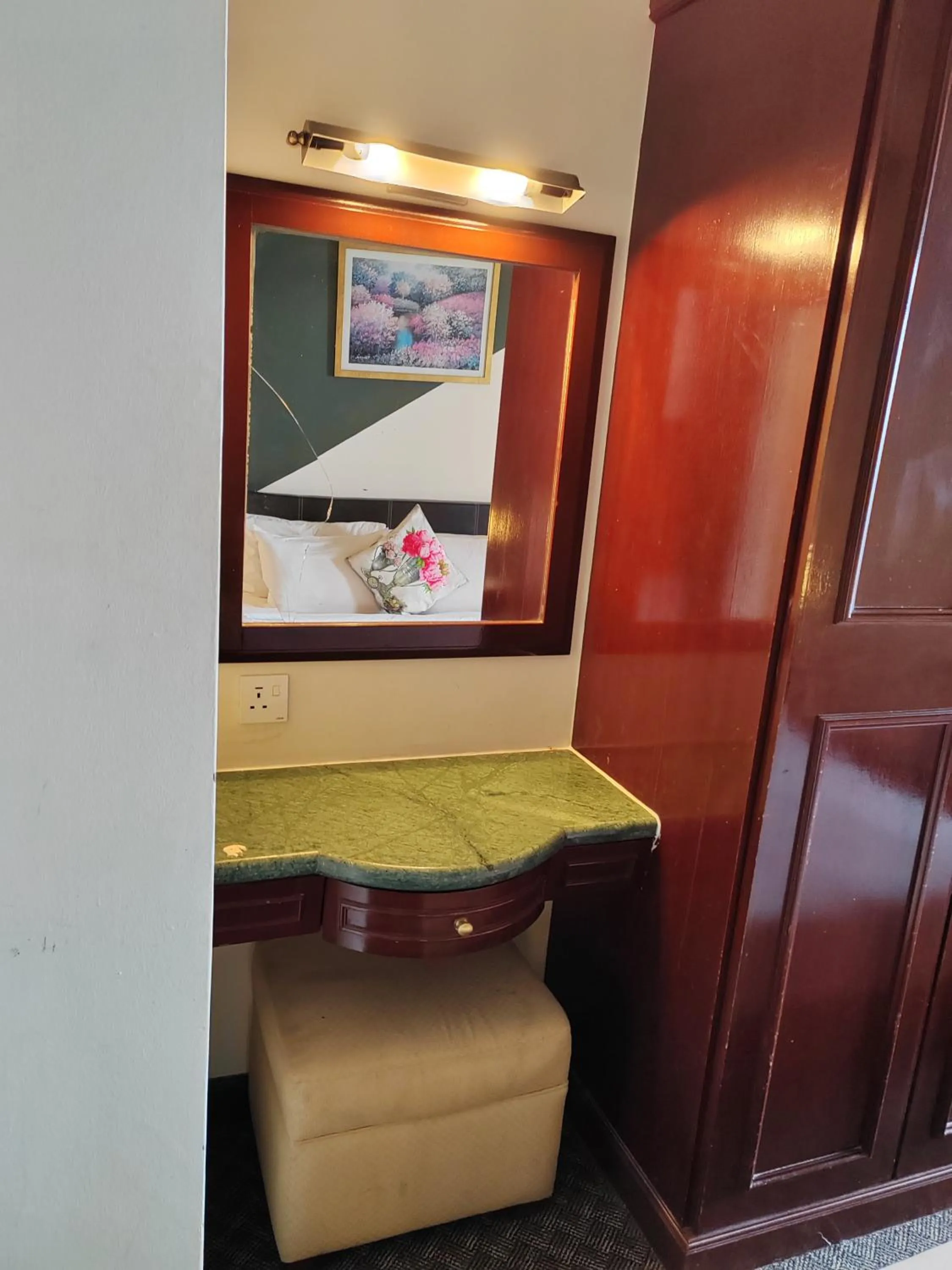 Living room in Kl landmark apartment at berjay Times square