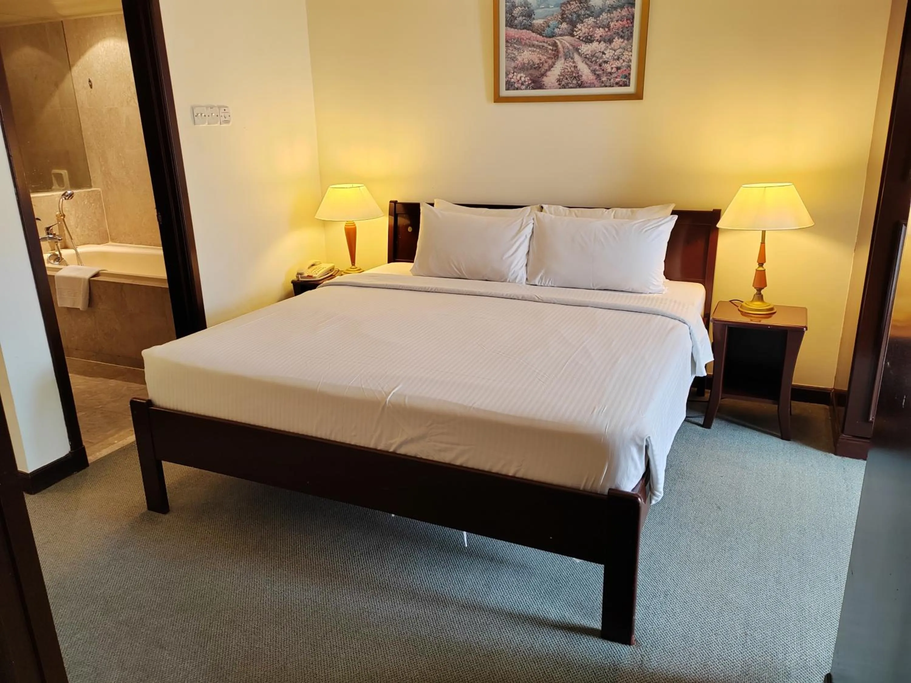 Bed in Kl landmark apartment at berjay Times square