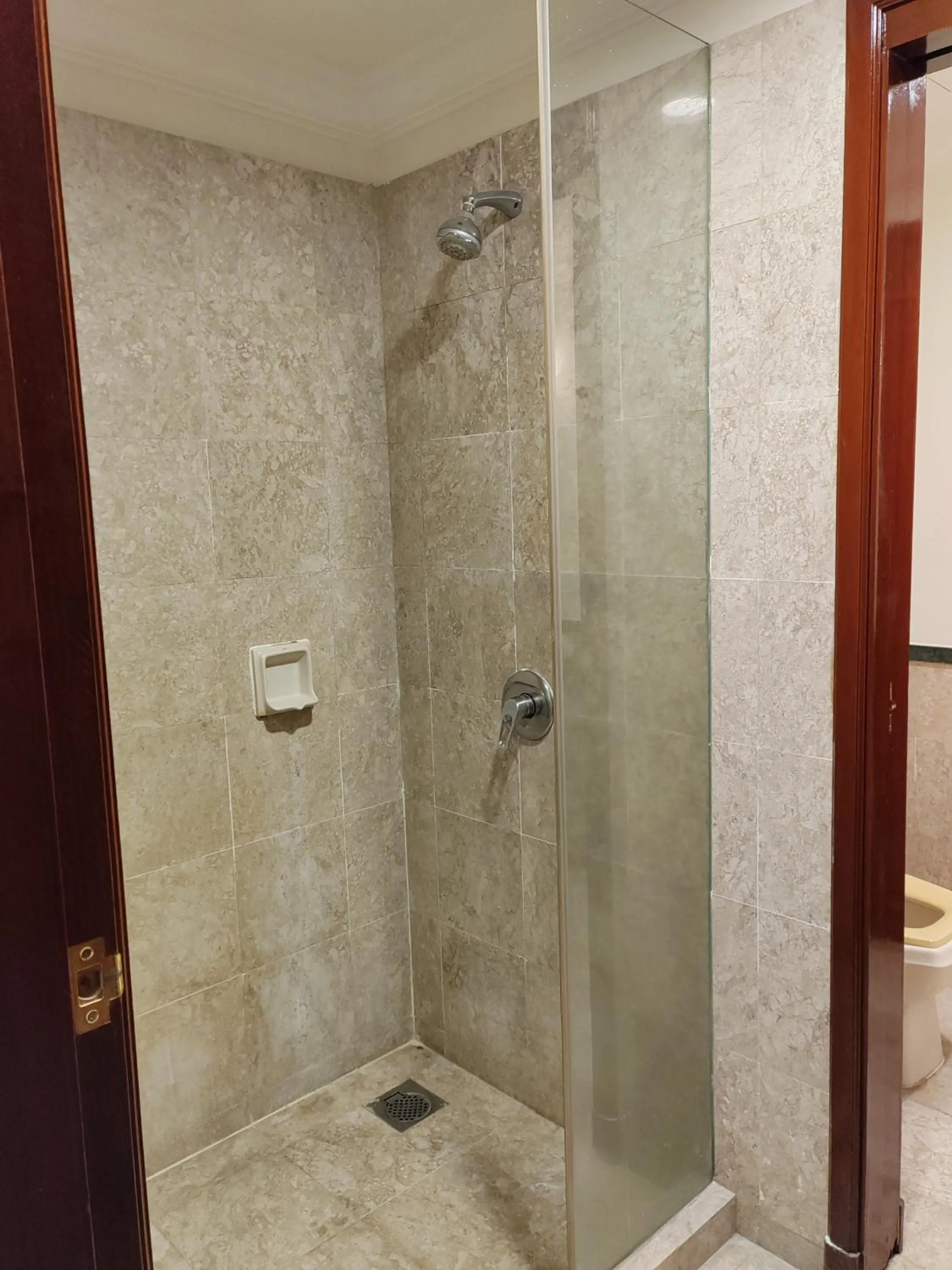 Shower in Kl landmark apartment at berjay Times square