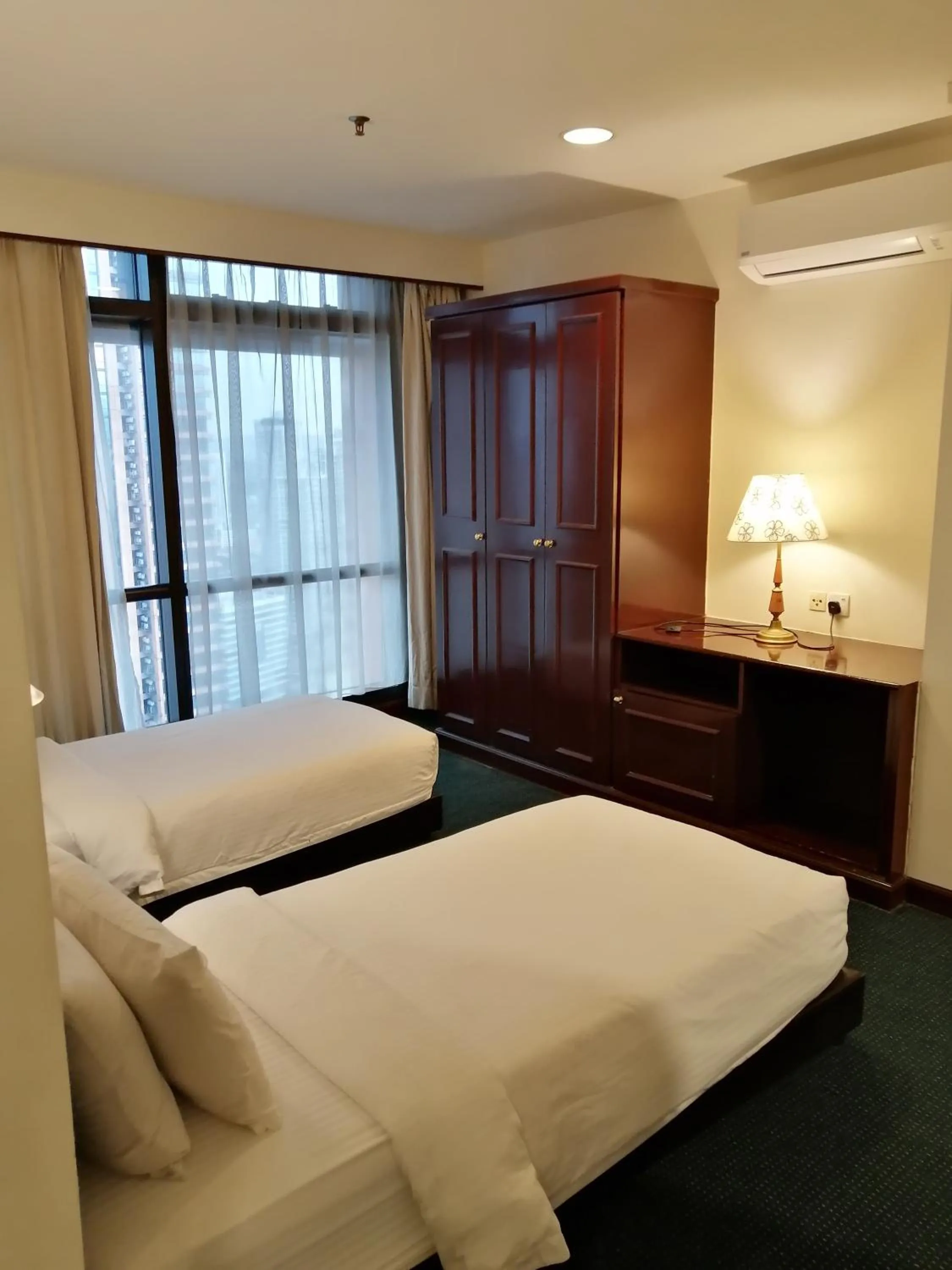 Bed in Kl landmark apartment at berjay Times square
