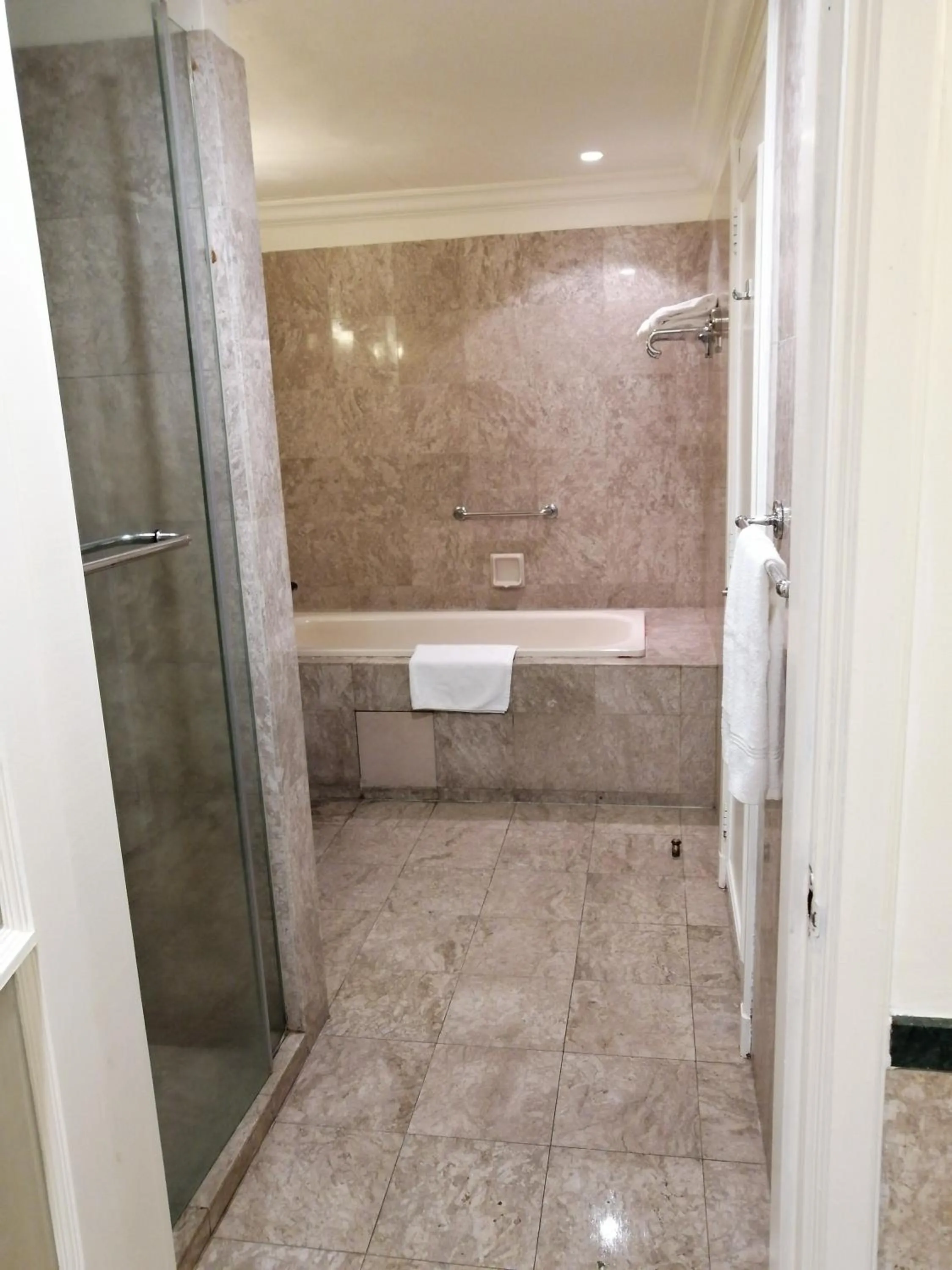 Bathroom in Kl landmark apartment at berjay Times square