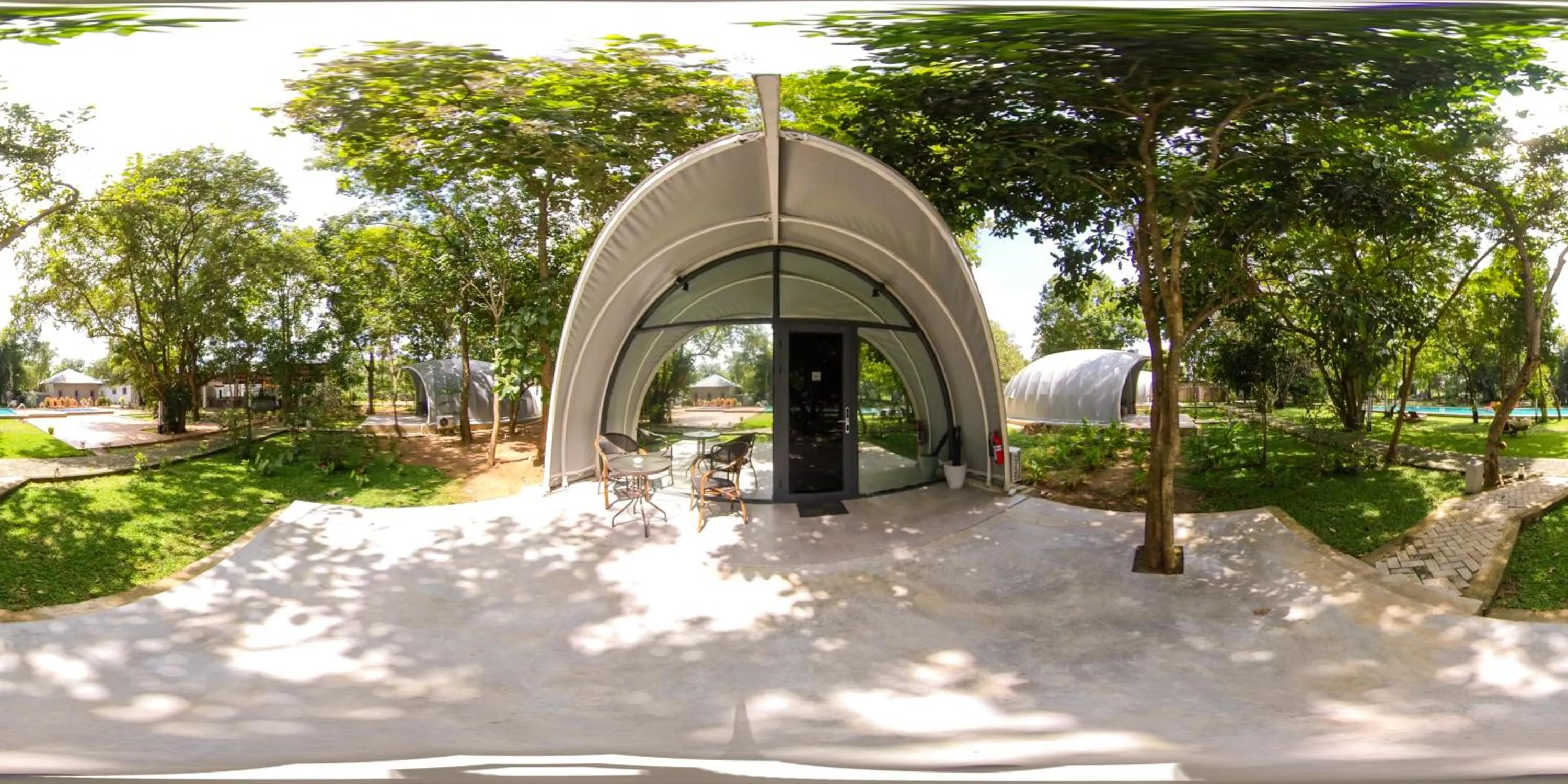 Garden view in NIVADOO RESORT SIGIRIYA