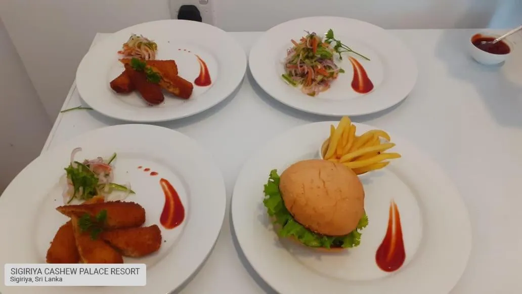 Food in Sigiriya Cashew Palace Resort