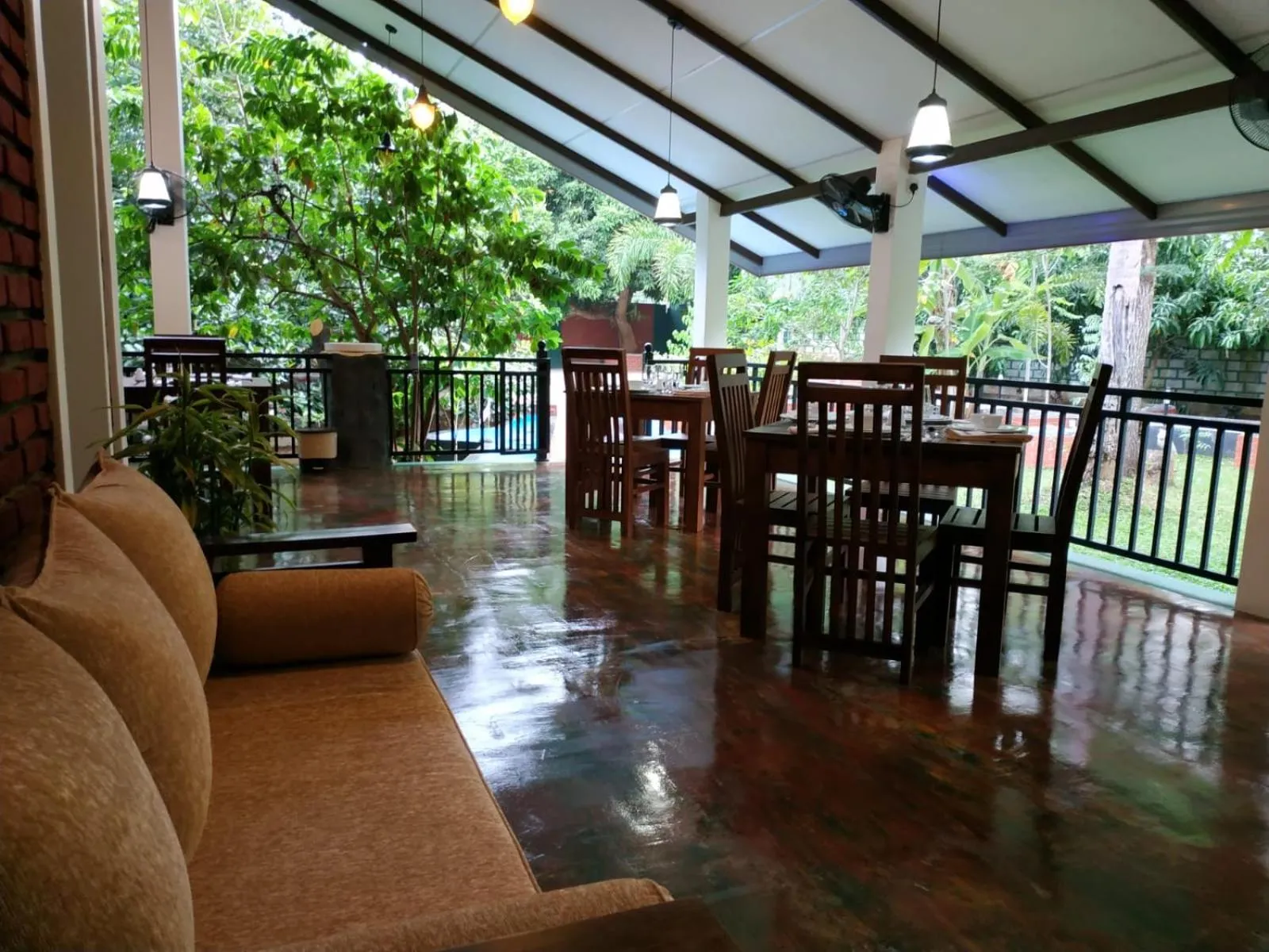 Restaurant/places to eat in Sigiriya Cashew Palace Resort