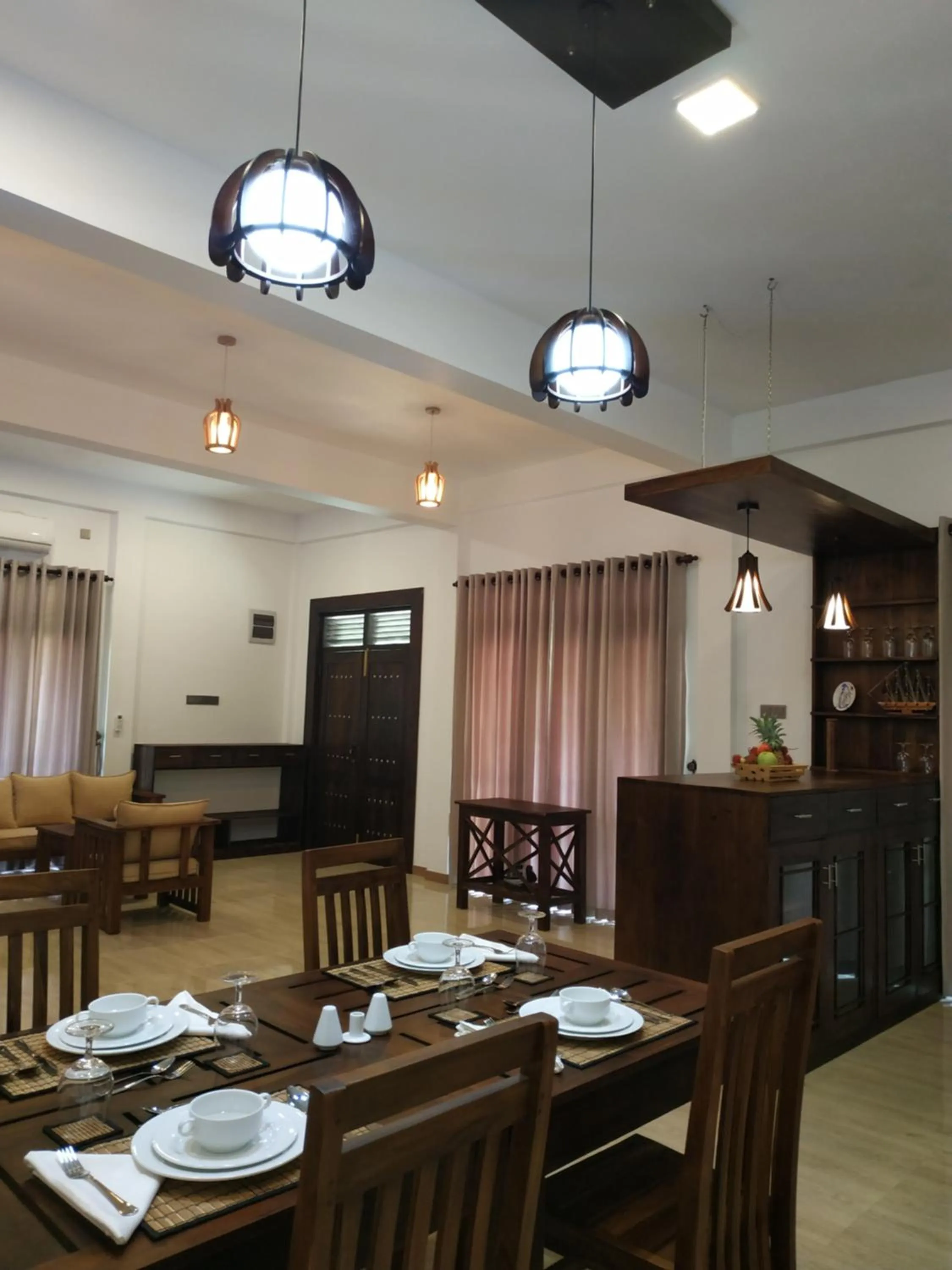 Seating area in Sigiriya Cashew Palace Resort