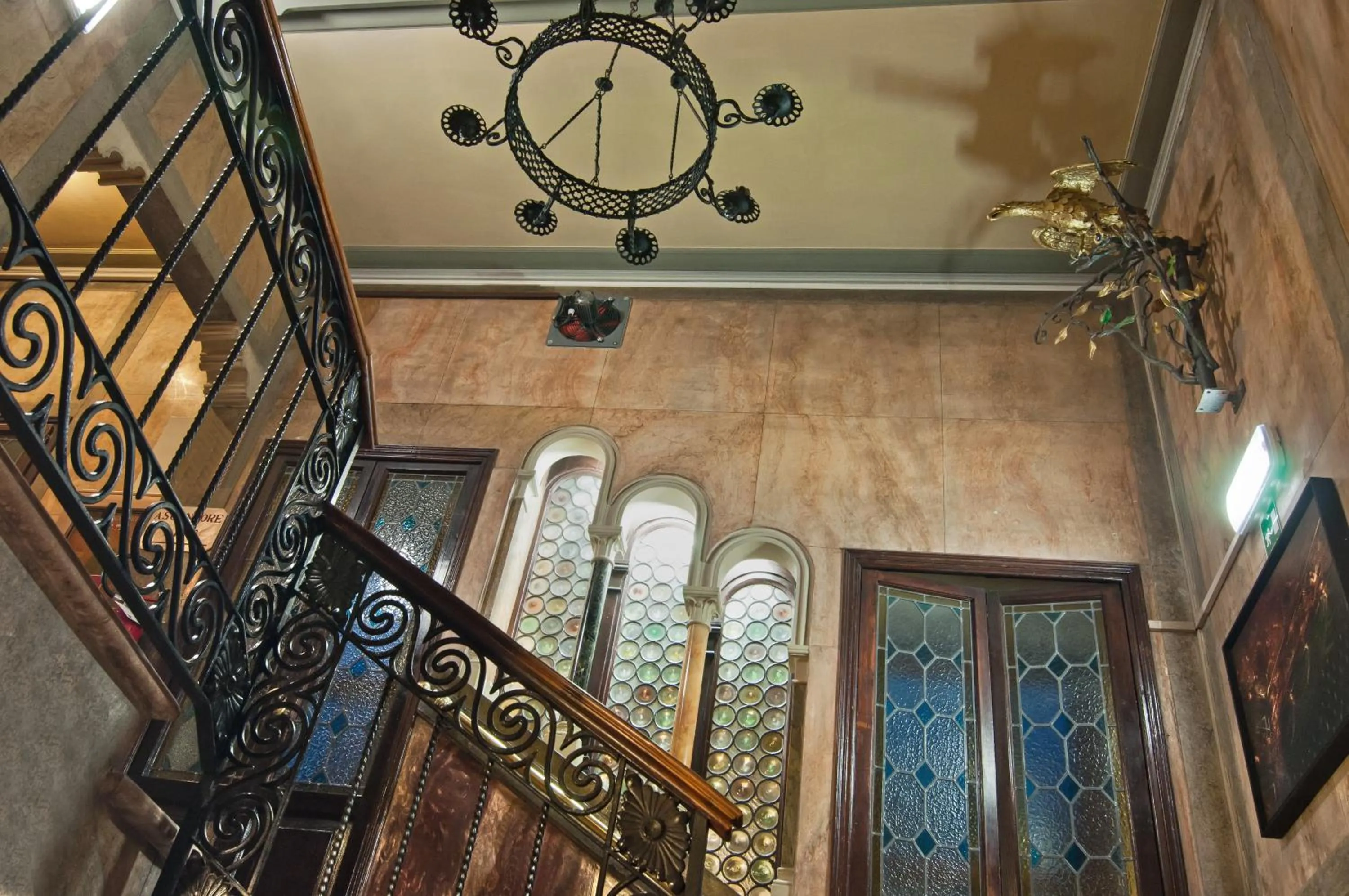 Decorative detail in Hotel La Fenice et Des Artistes