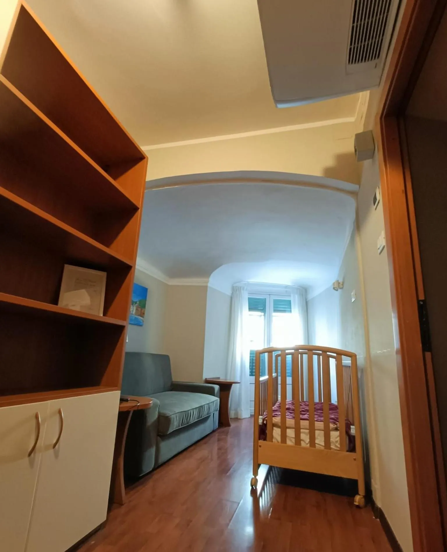 Bed in Hotel Helvetia