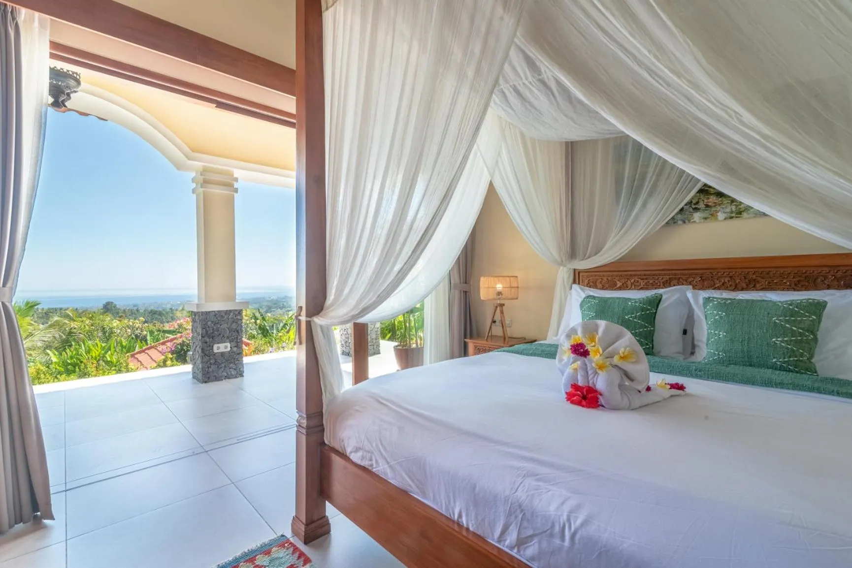 Bedroom, Bed in Villa Mata Hari