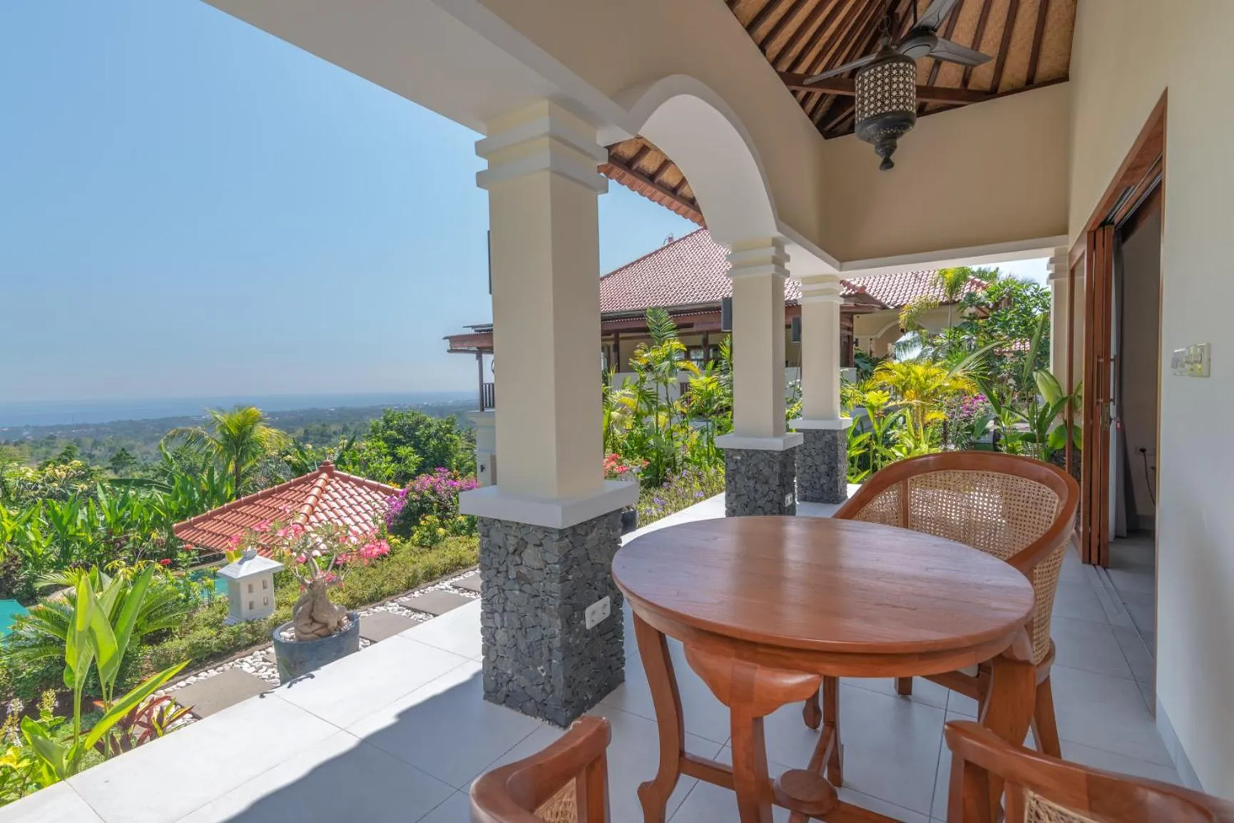 Balcony/Terrace in Villa Mata Hari