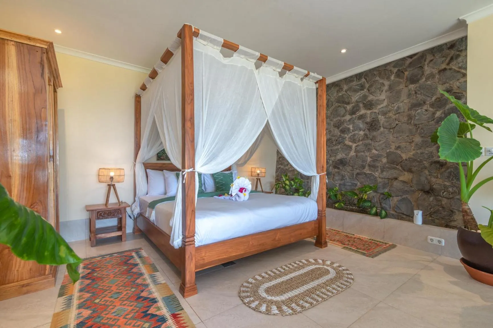 Bedroom, Bed in Villa Mata Hari