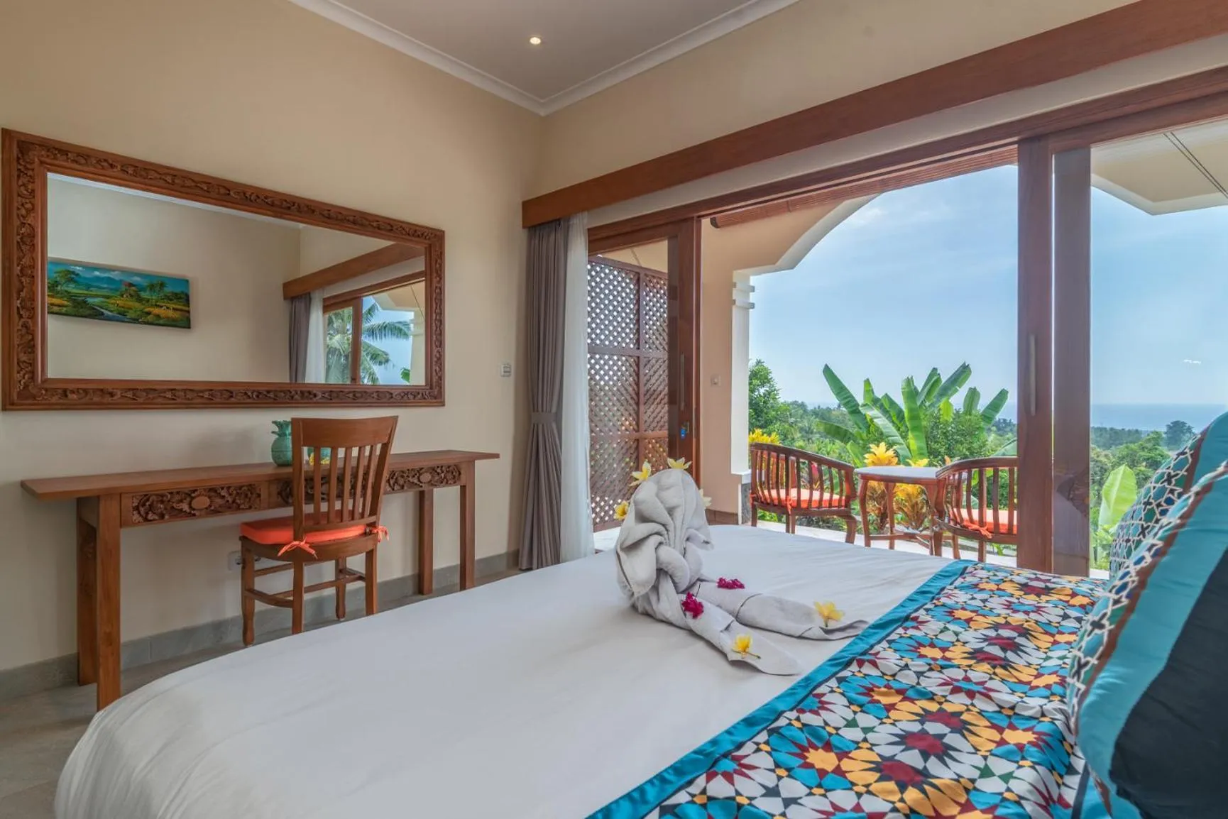 Bedroom, Bed in Villa Mata Hari