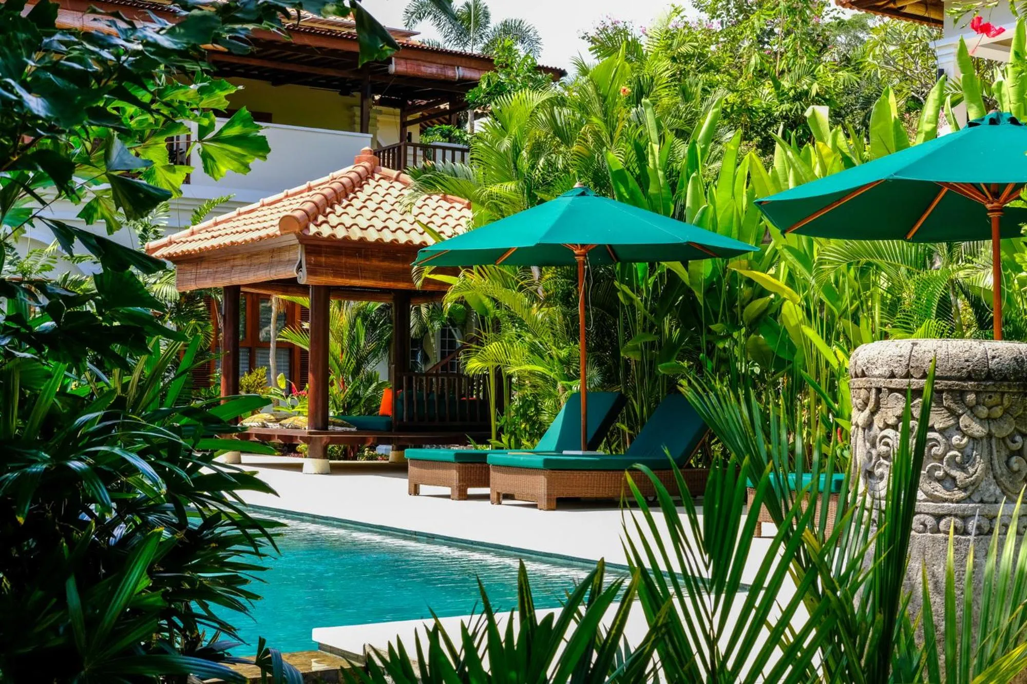 Swimming pool in Villa Mata Hari