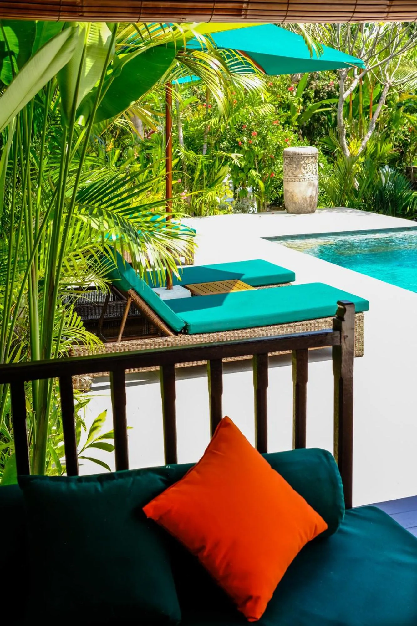 Swimming pool in Villa Mata Hari