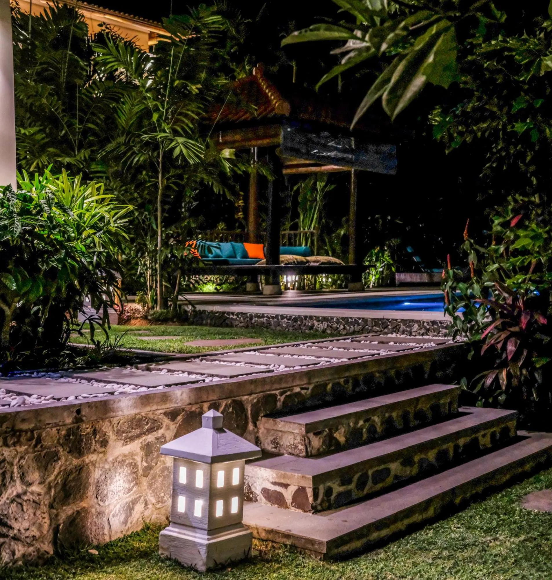 Garden in Villa Mata Hari