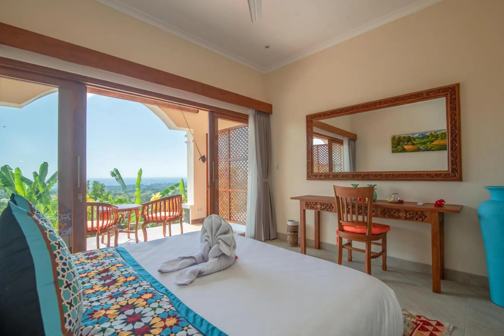 Bedroom, Bed in Villa Mata Hari