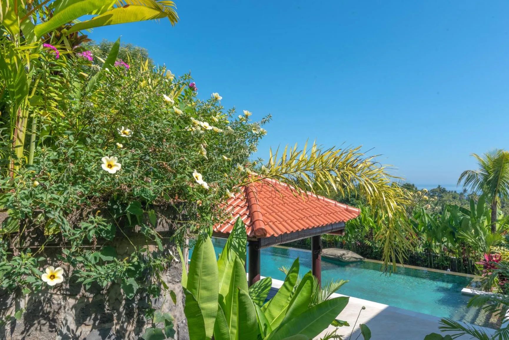 Swimming pool in Villa Mata Hari
