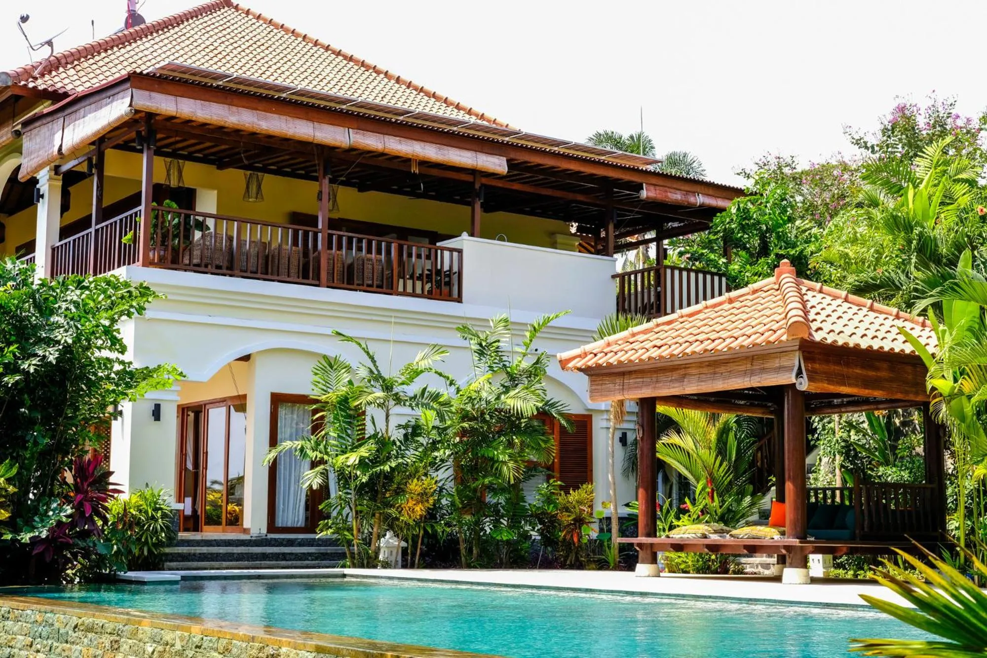 Swimming pool in Villa Mata Hari
