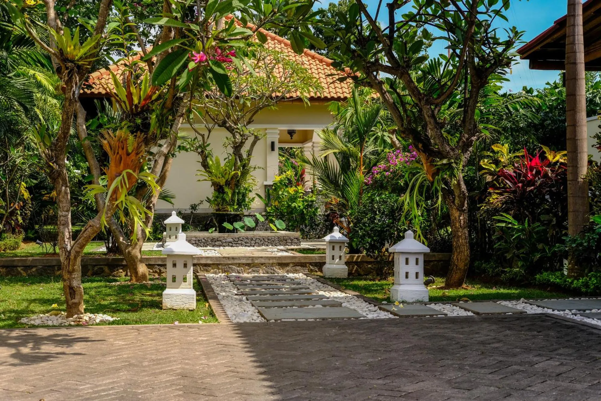 Garden in Villa Mata Hari