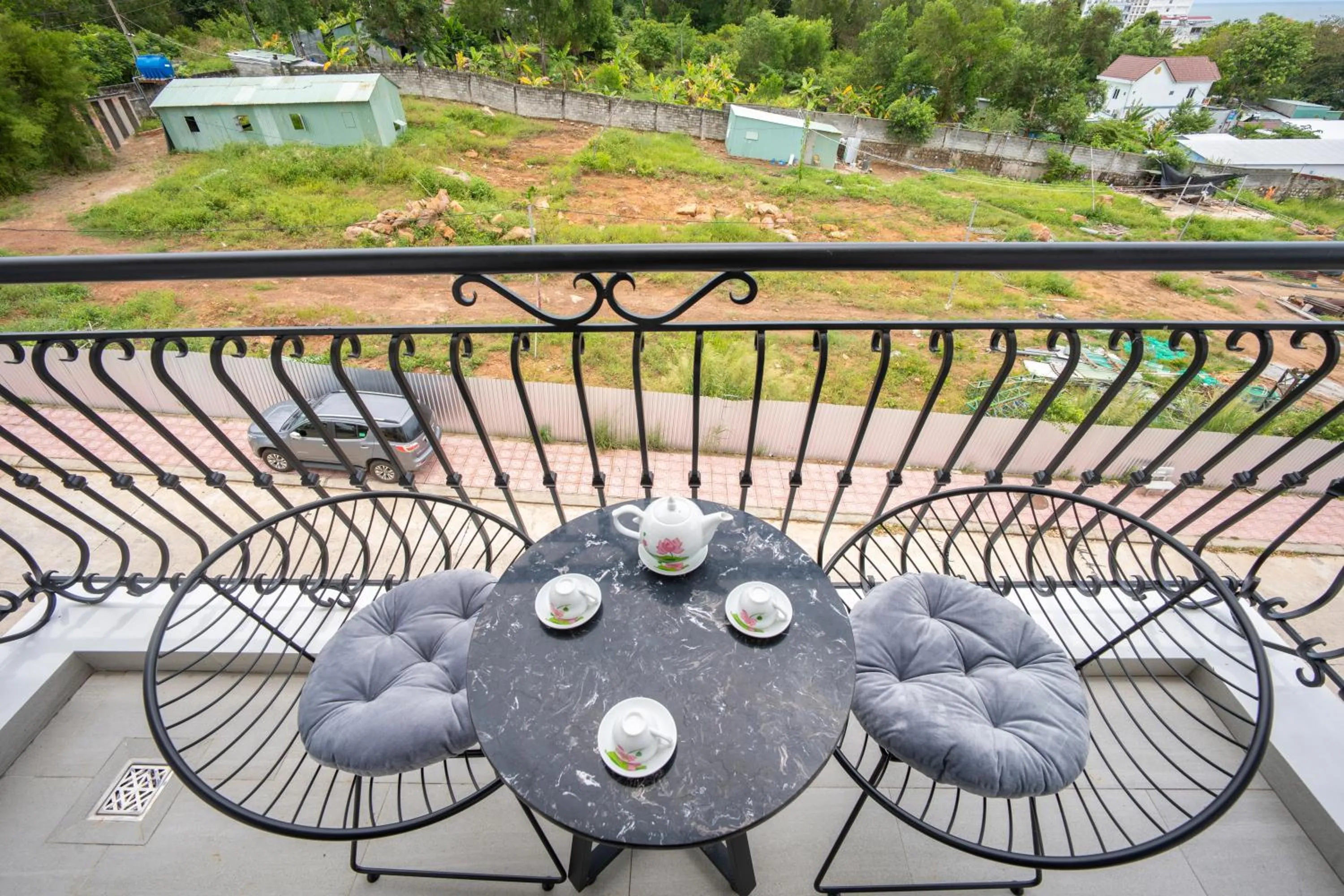Balcony/Terrace in City Center Rosa Hotel