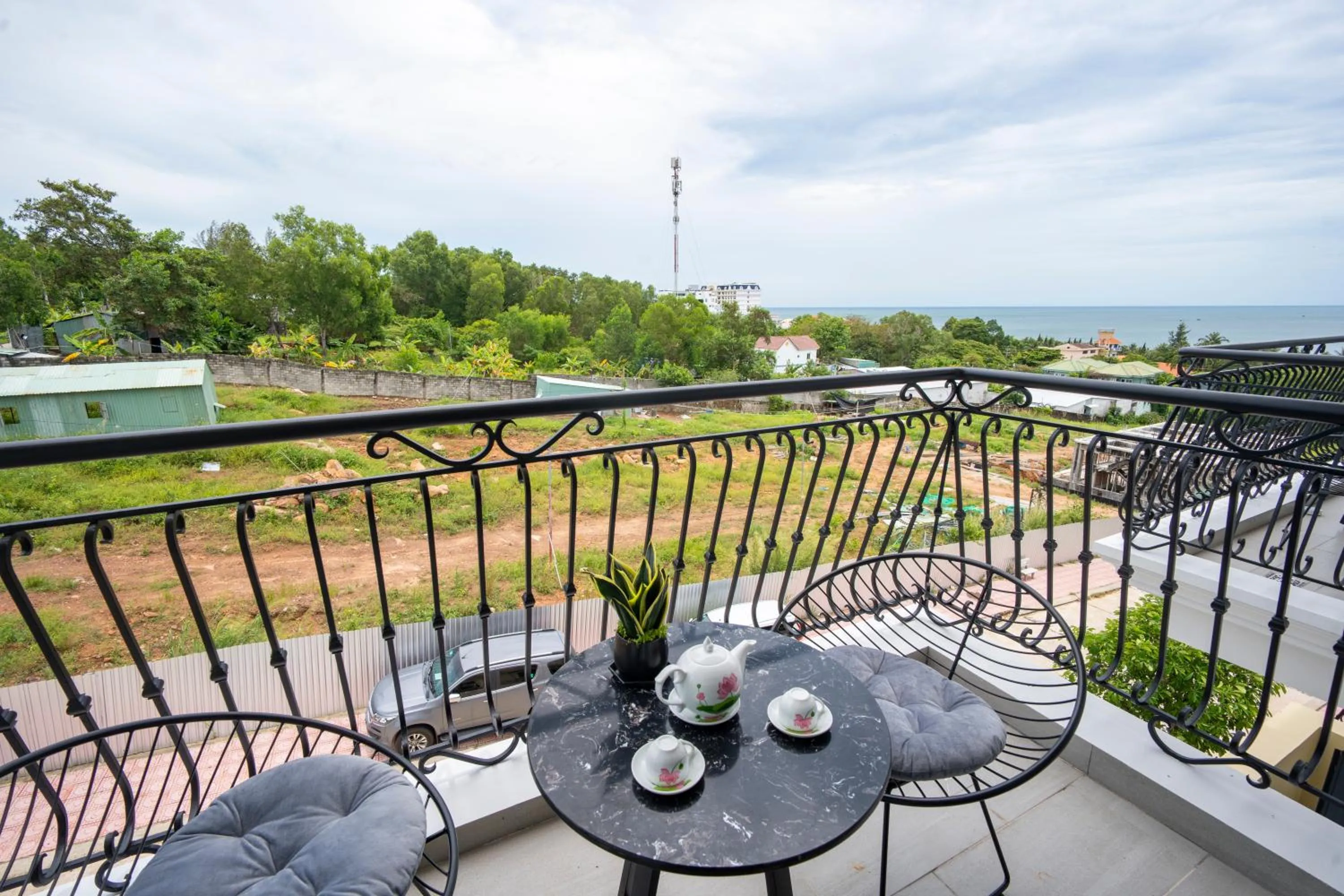 Balcony/Terrace in City Center Rosa Hotel