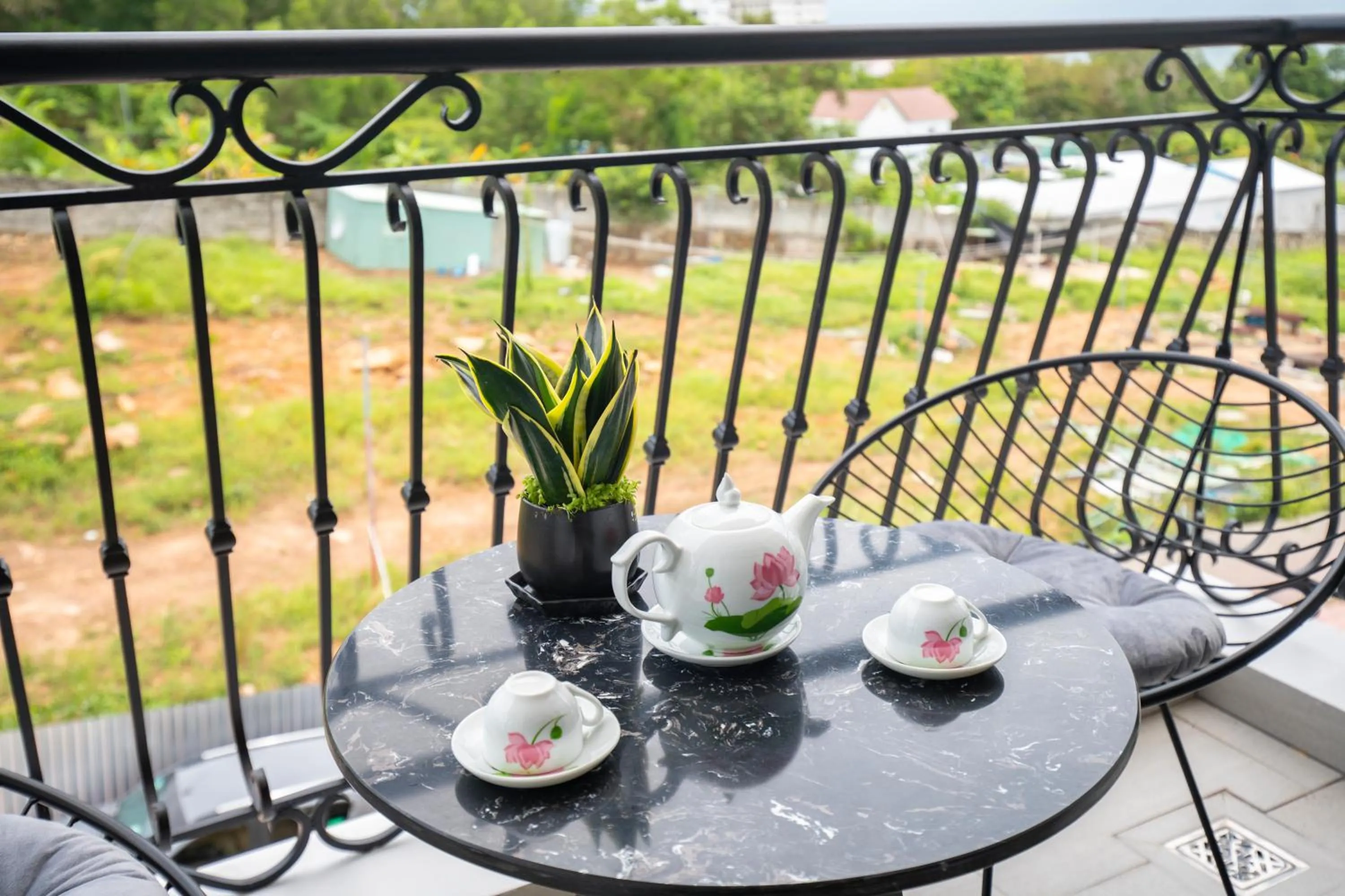 Balcony/Terrace in City Center Rosa Hotel