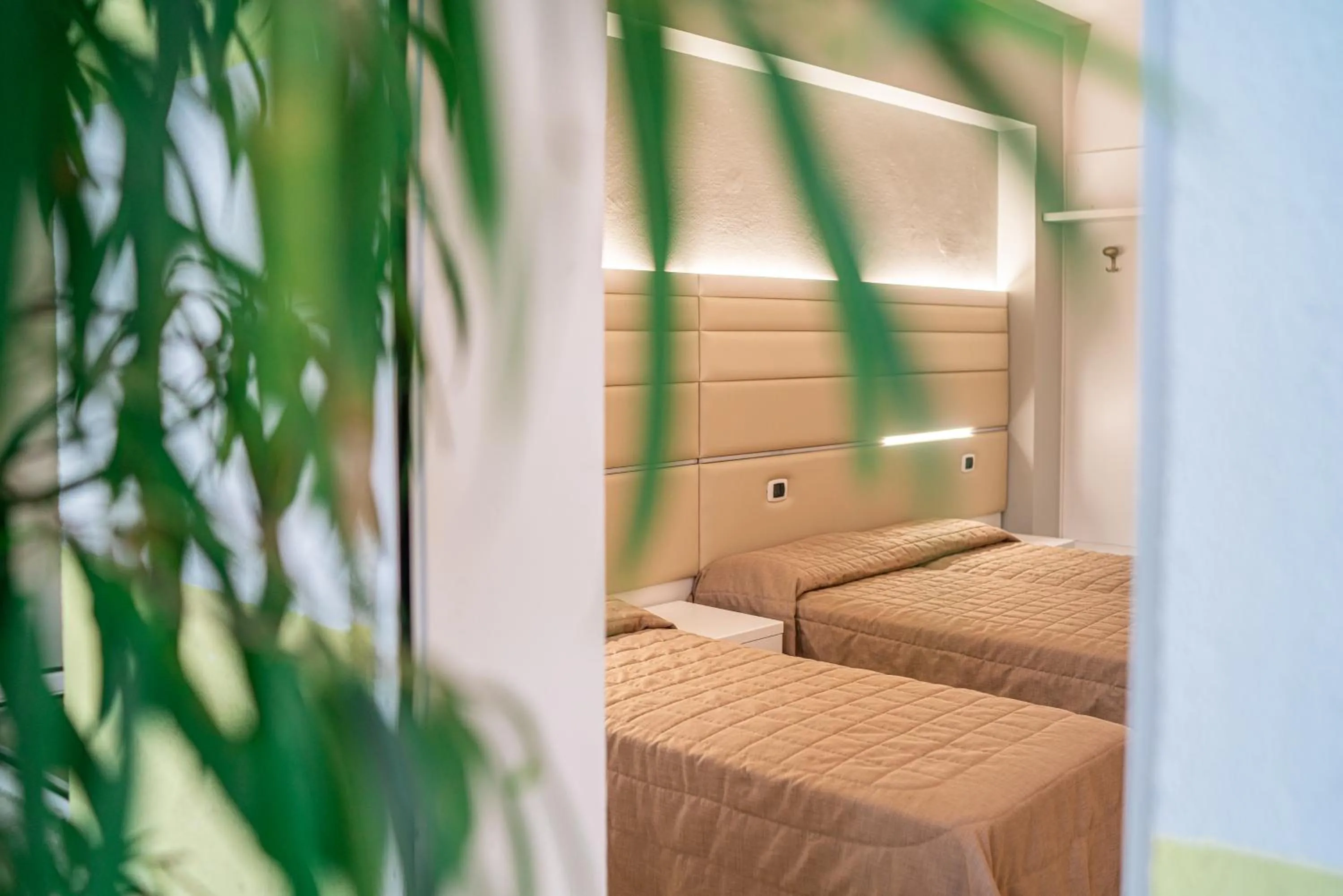 Photo of the whole room, Bed in Hotel Mediterraneo