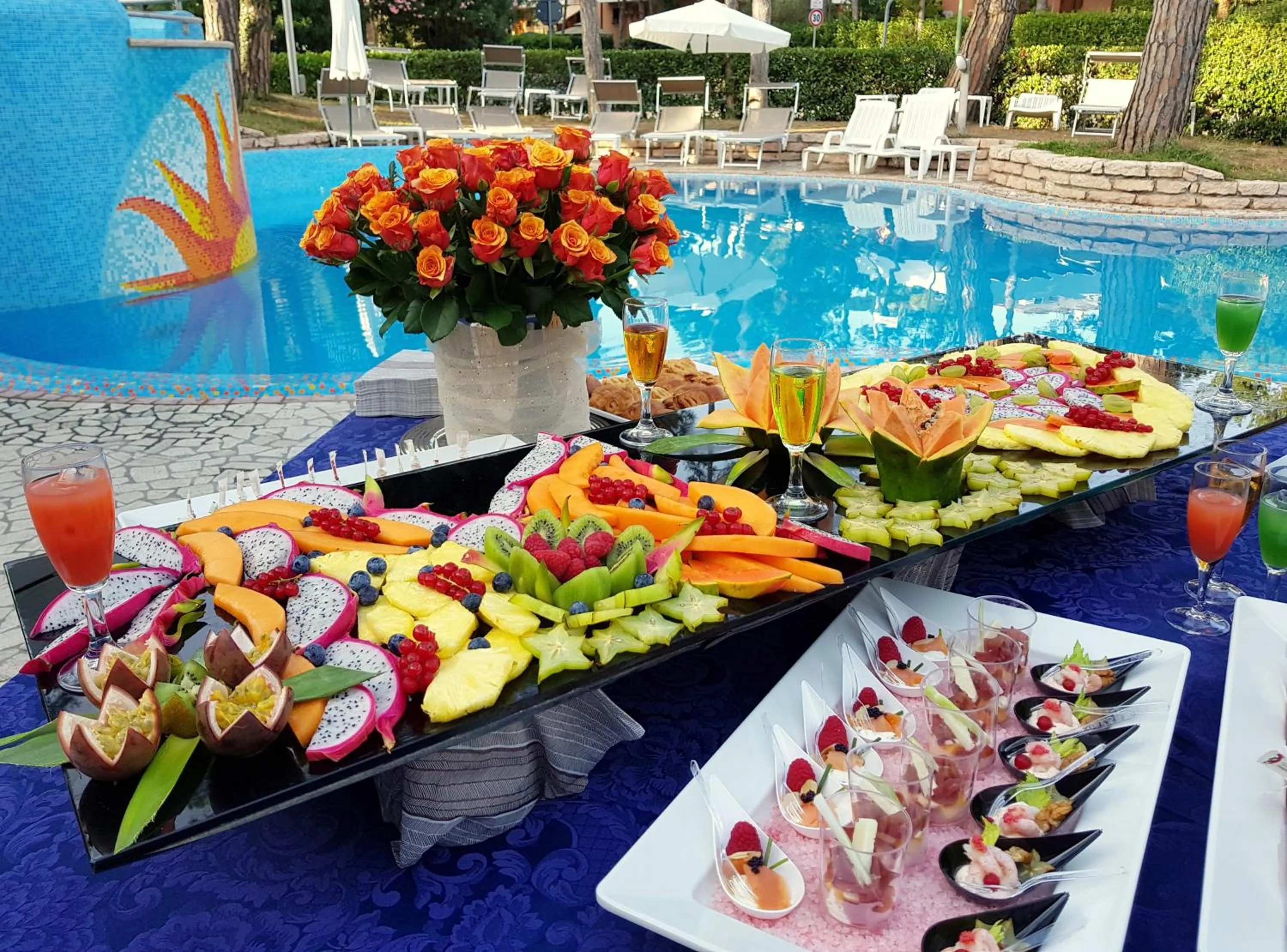 Food close-up in Hotel Mediterraneo