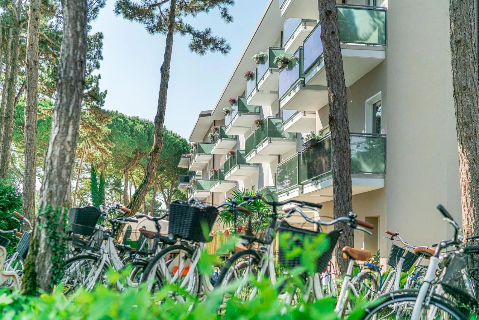 Property building in Hotel Mediterraneo