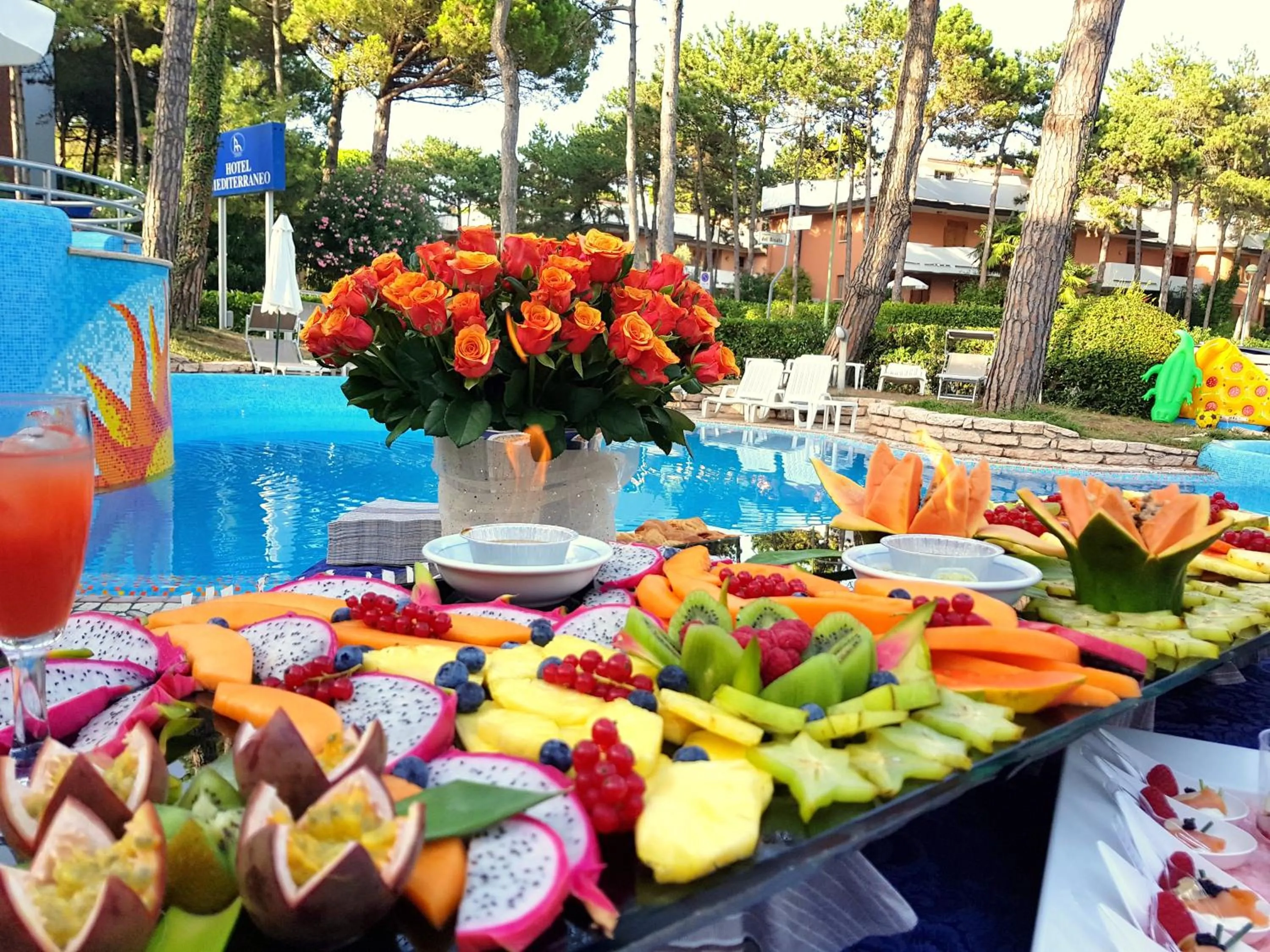 Food close-up in Hotel Mediterraneo