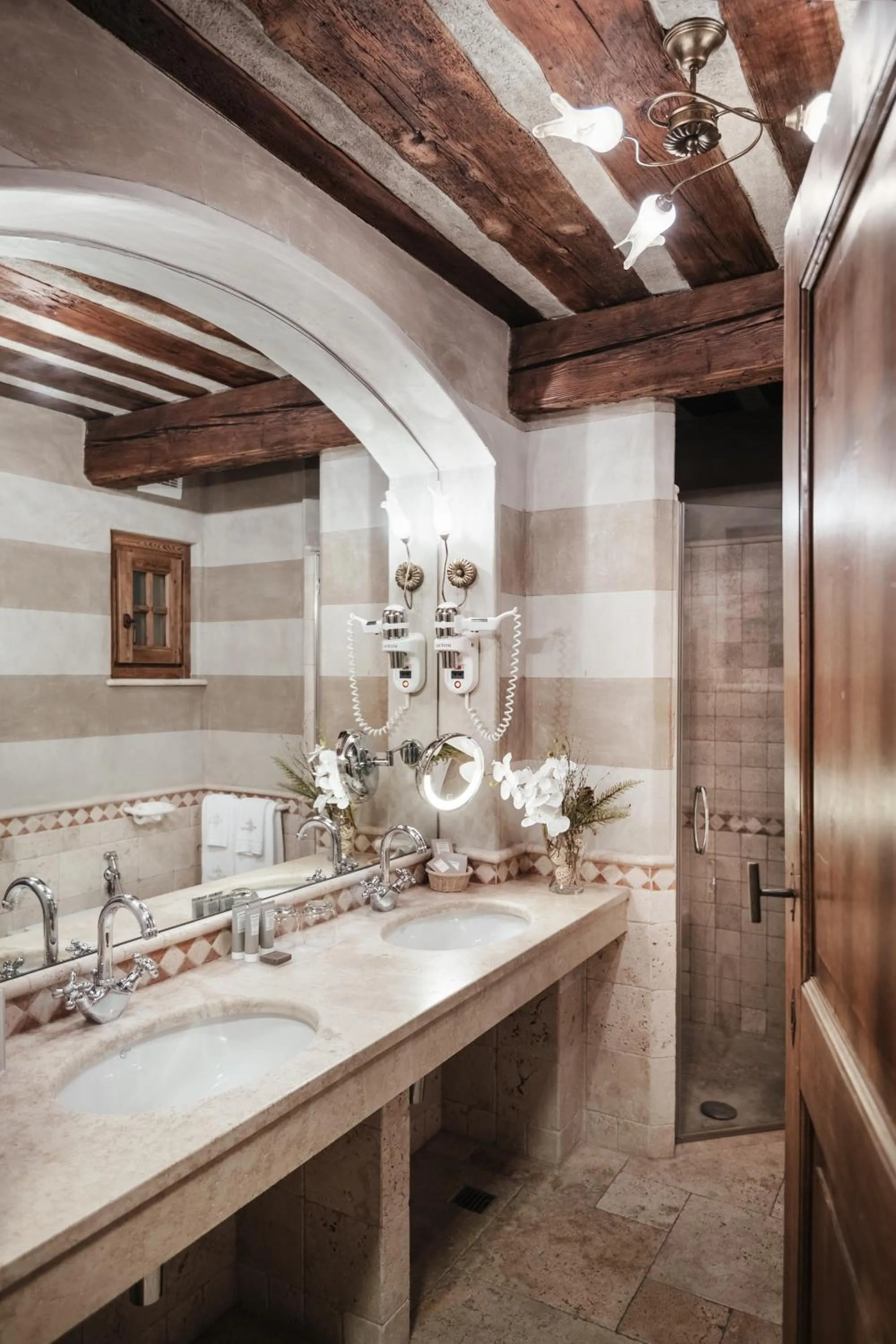 Bathroom in Relais Mont Blanc Hotel & Spa