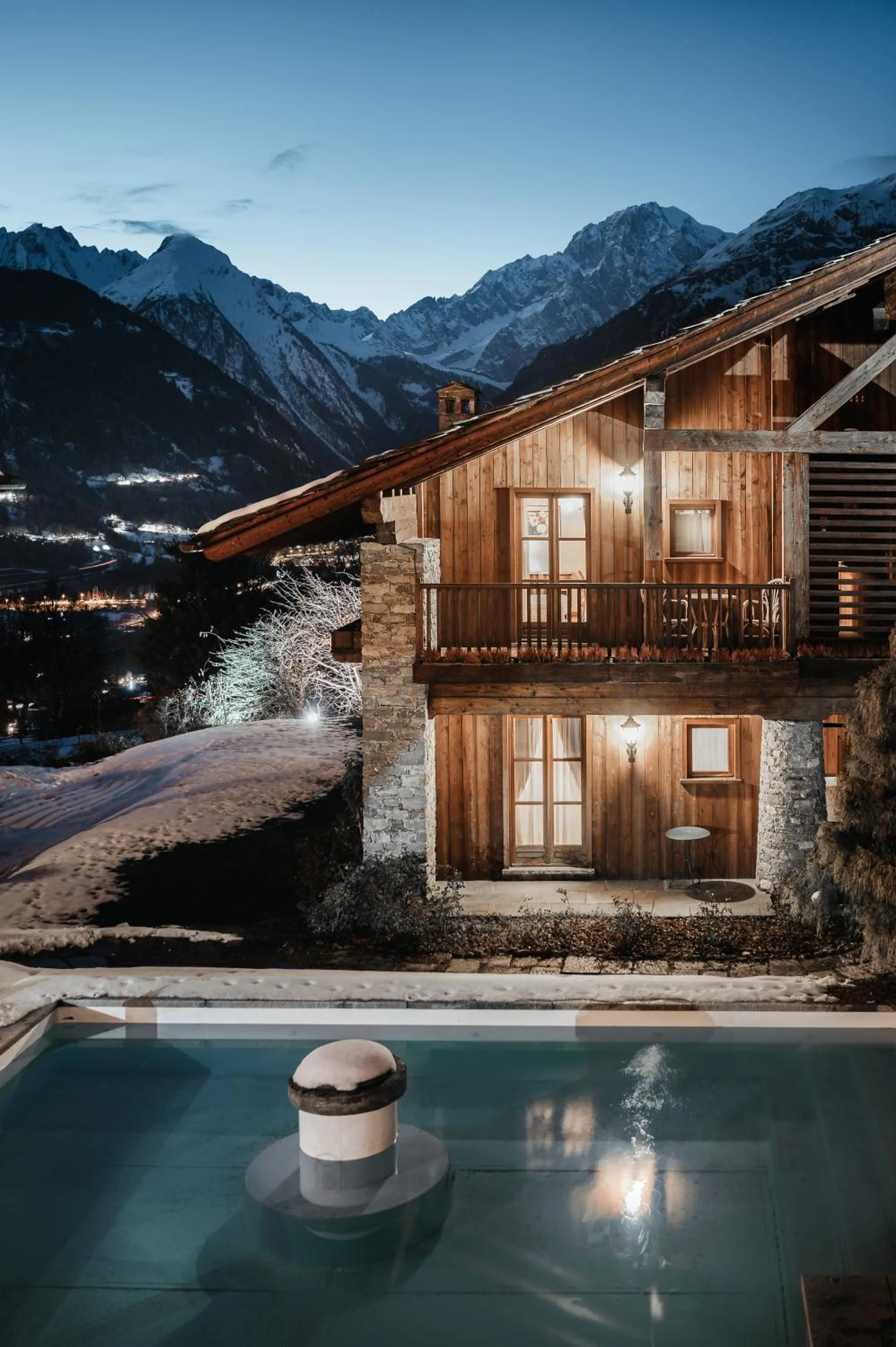 Property building in Relais Mont Blanc Hotel & Spa