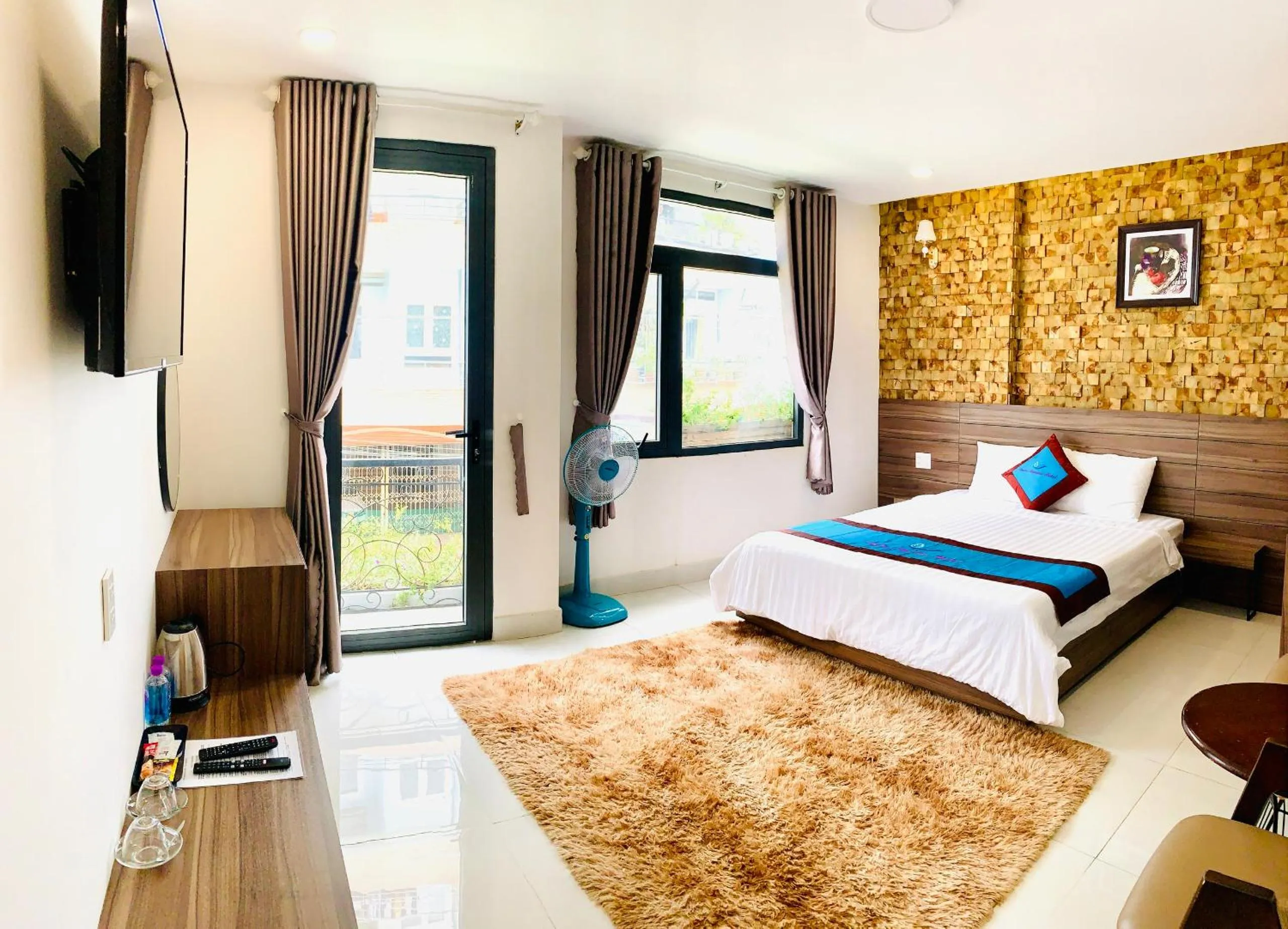 Bed in DALAT STREAM HOTEL-Khách sạn đẹp Đà Lạt