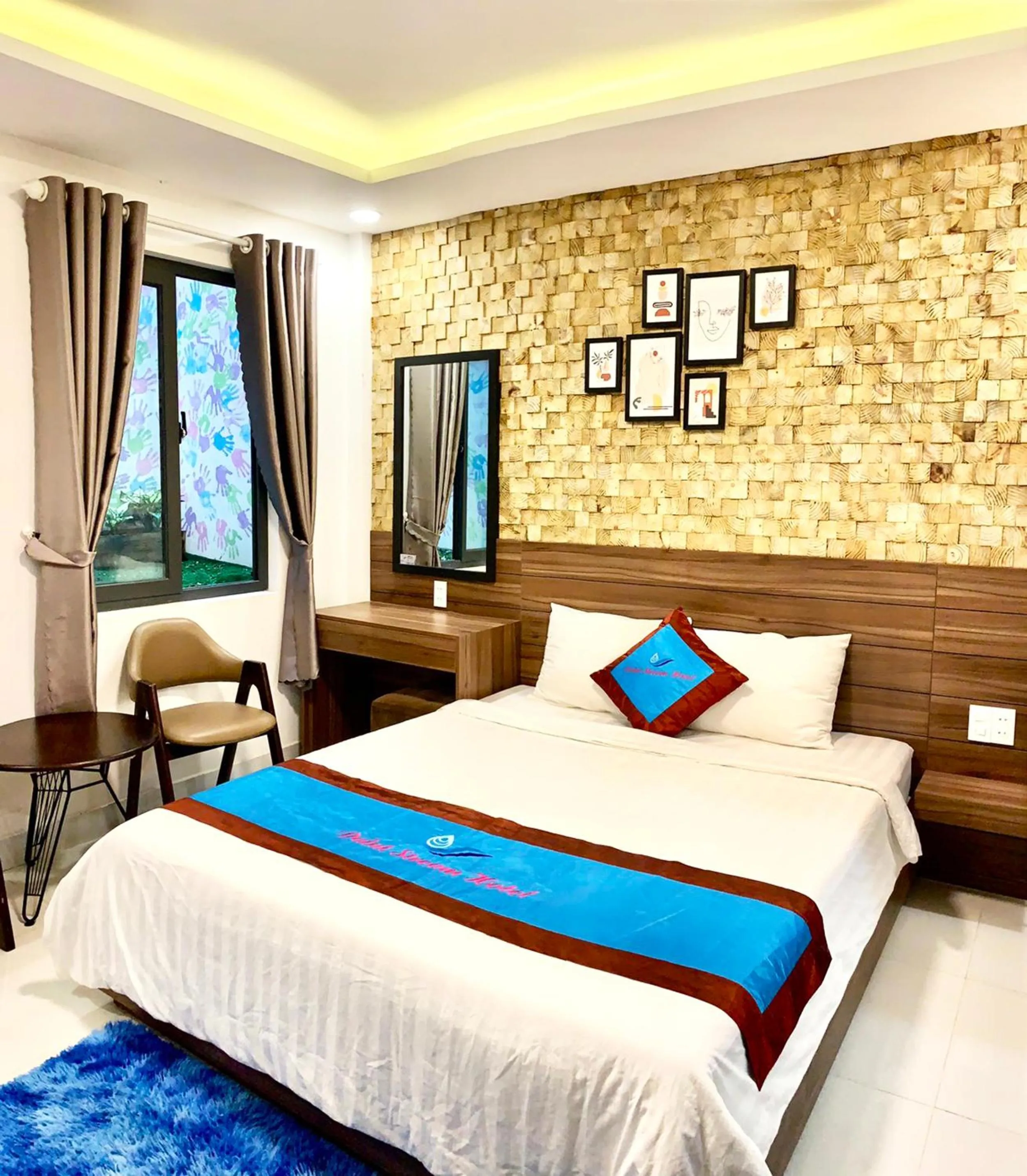 Bed in DALAT STREAM HOTEL-Khách sạn đẹp Đà Lạt