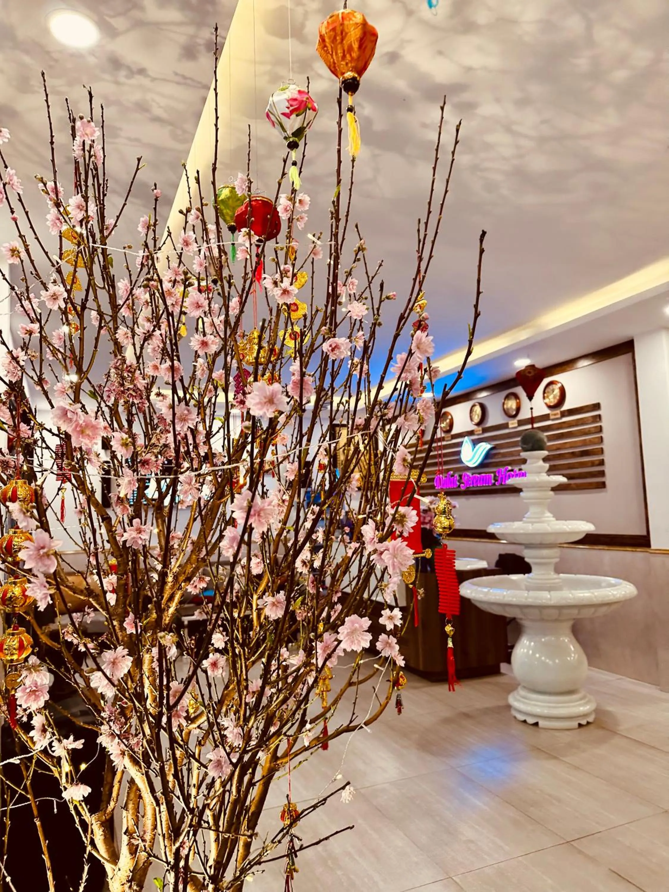 Decorative detail in DALAT STREAM HOTEL-Khách sạn đẹp Đà Lạt