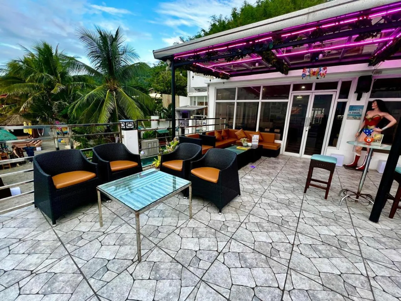 Seating area in The Philip Ann Resort