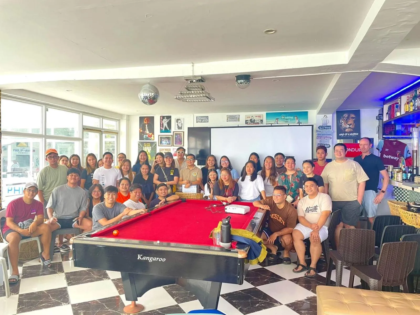 group of guests in The Philip Ann Resort