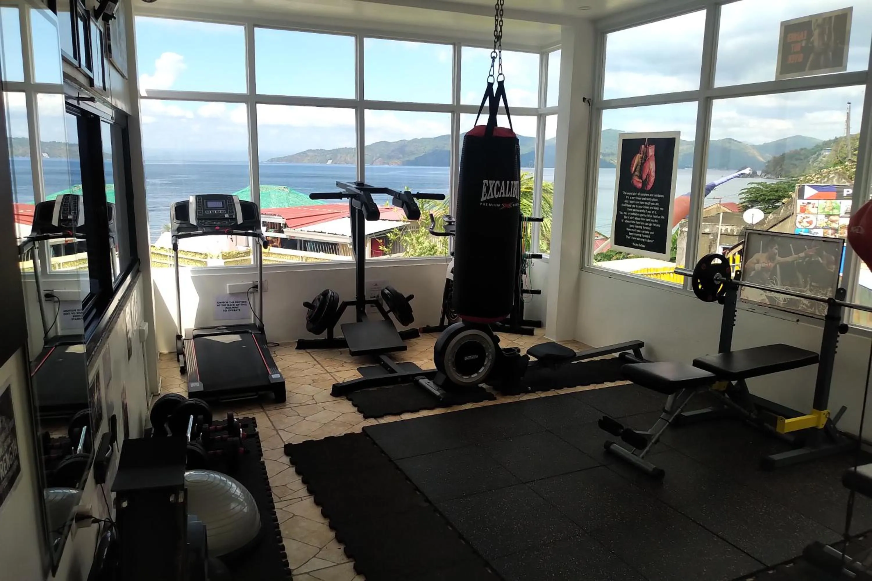Fitness centre/facilities in The Philip Ann Resort