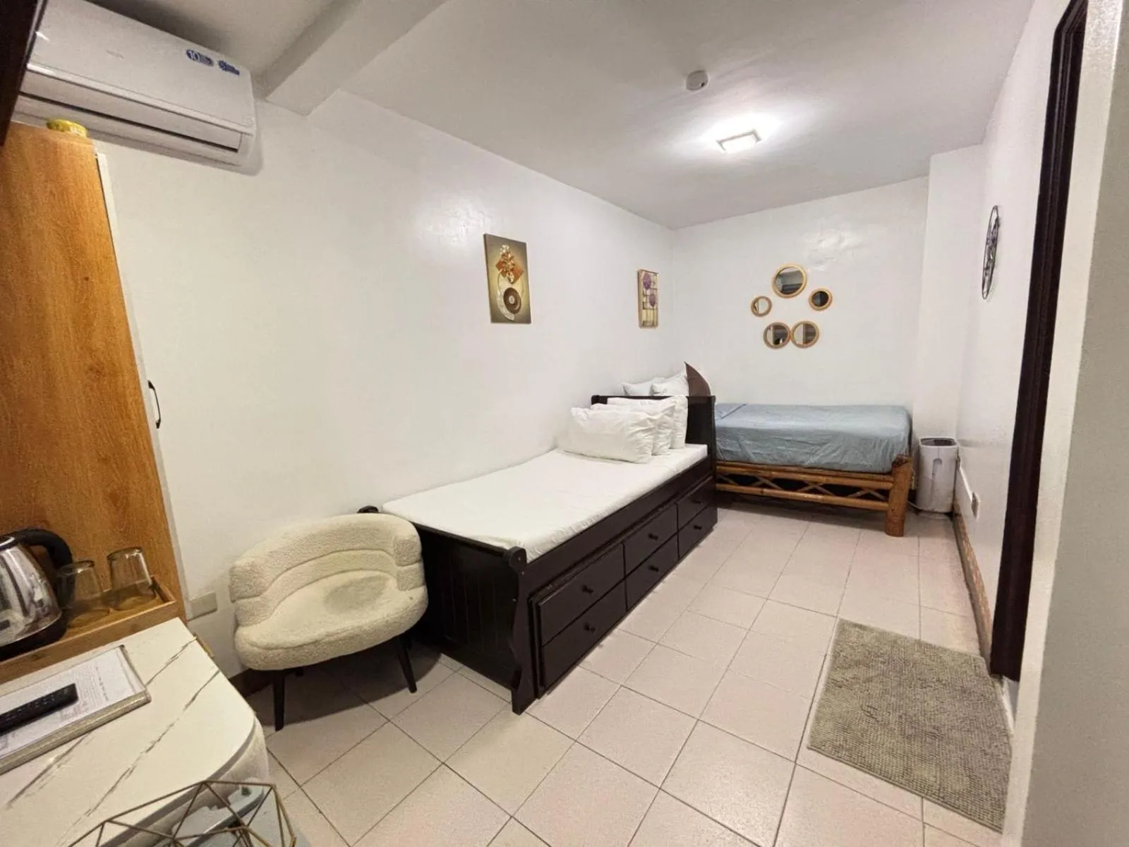 Bed in The Philip Ann Resort