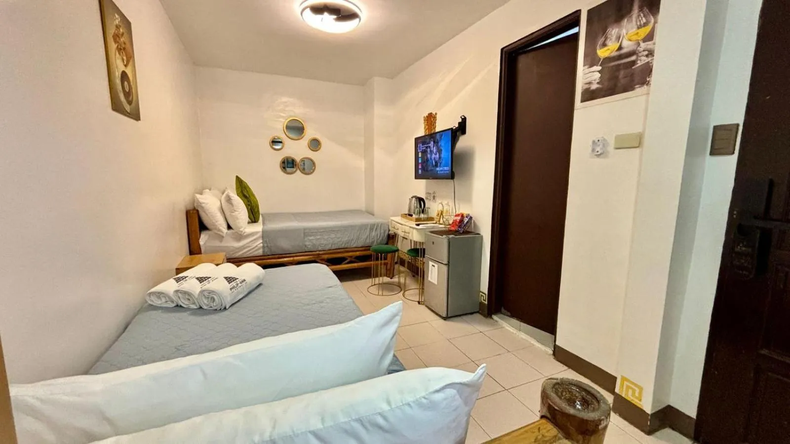 Bed in The Philip Ann Resort