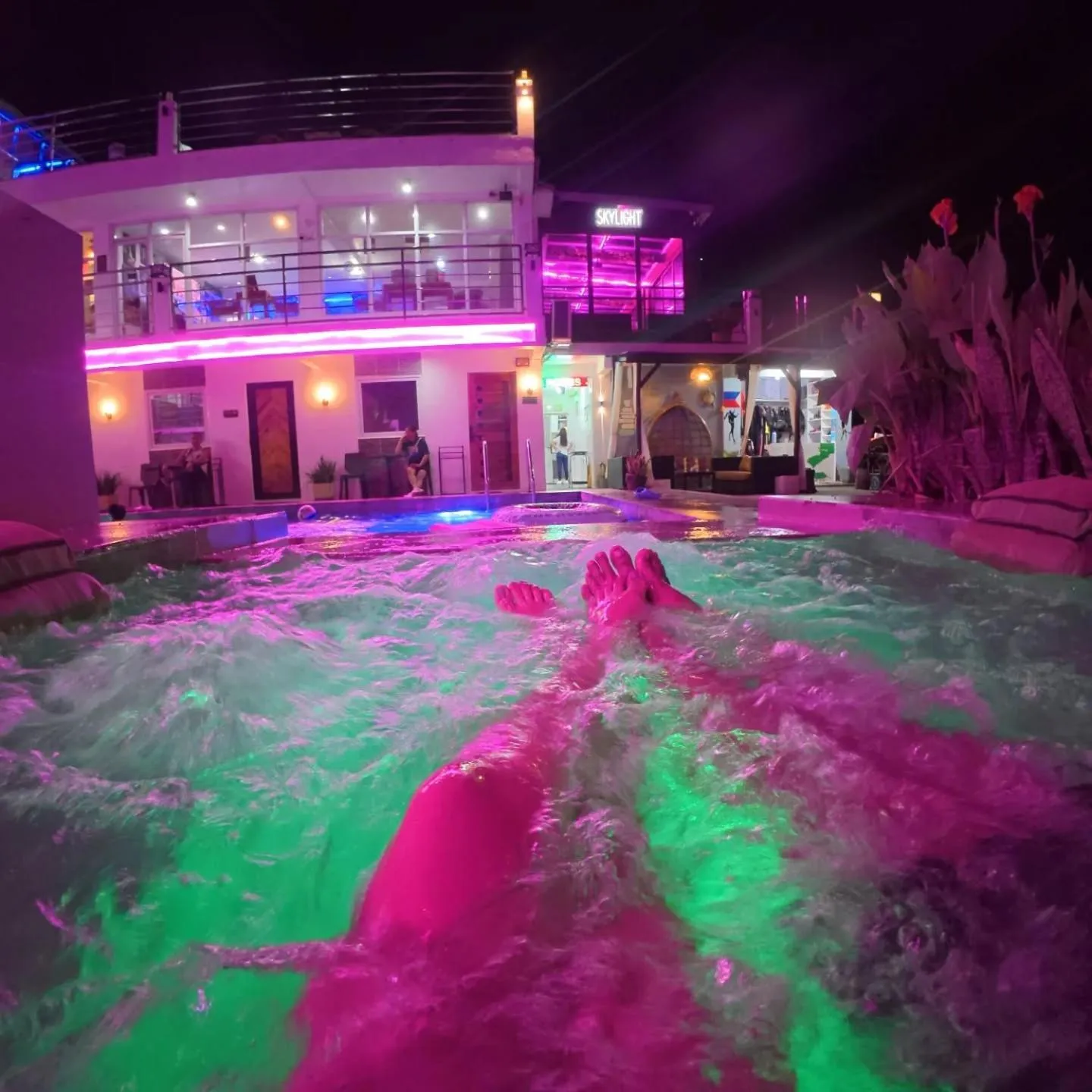 Hot Tub in The Philip Ann Resort